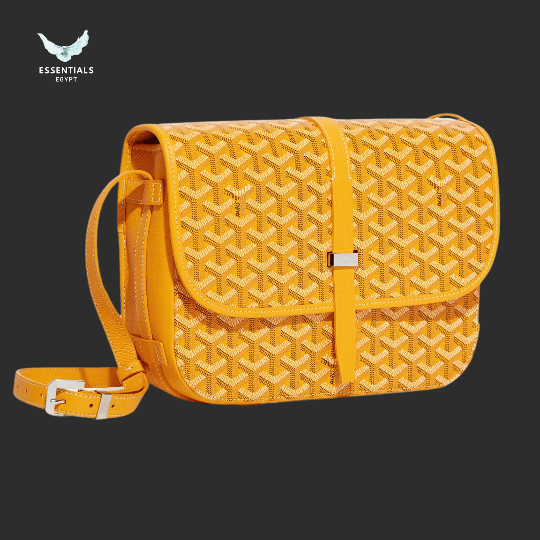 Goyard Belvédère MM Bag – Yellow - ESSENTIALS EGYPT