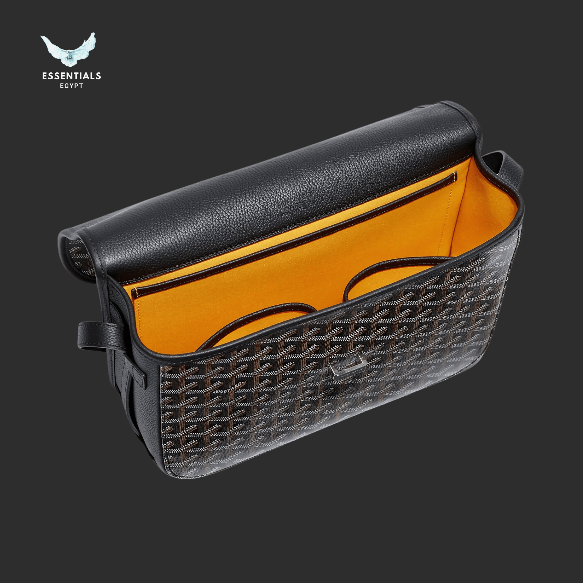 Goyard Belvédère MM Bag – Black - ESSENTIALS EGYPT