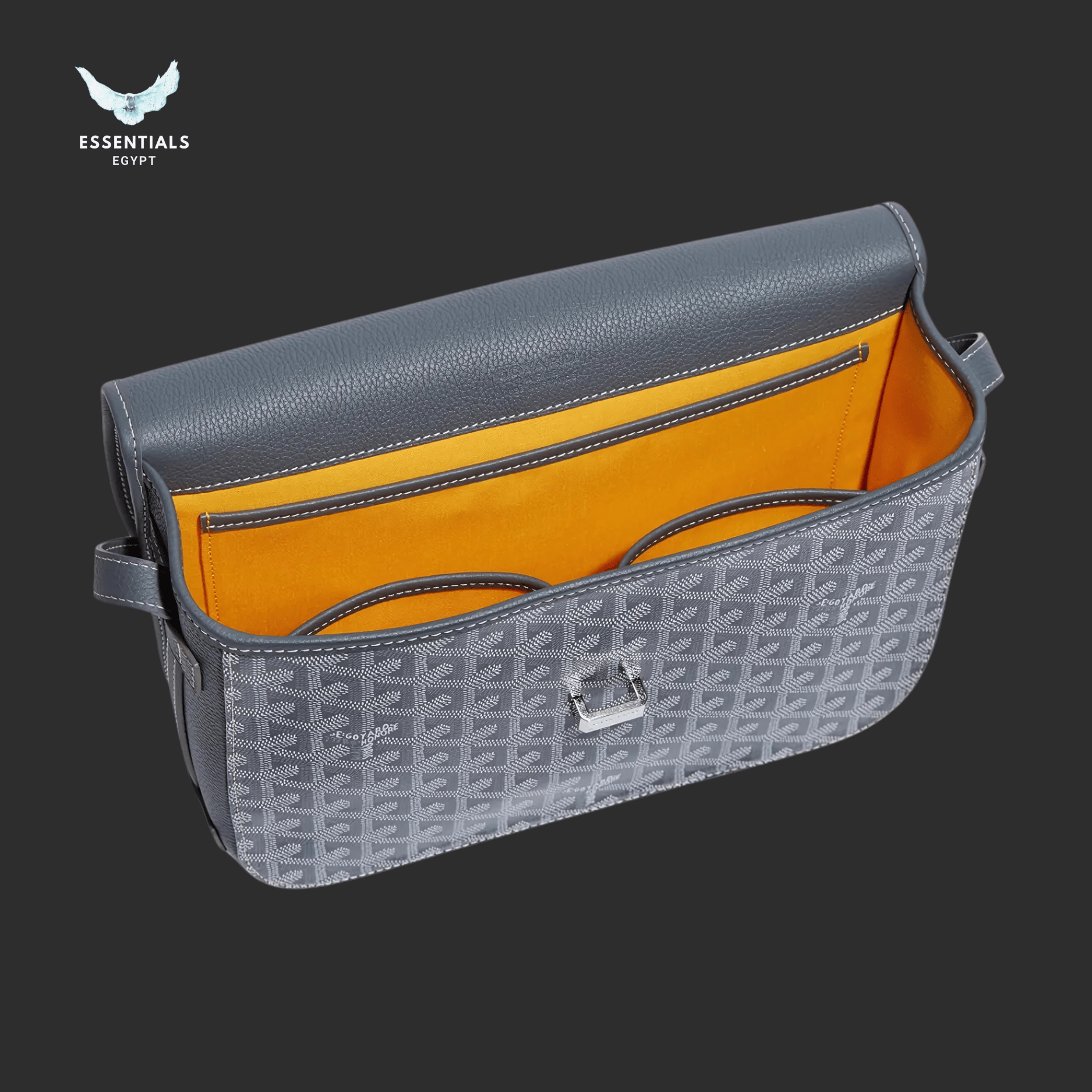 Goyard Belvédère MM Bag – Grey - ESSENTIALS EGYPT