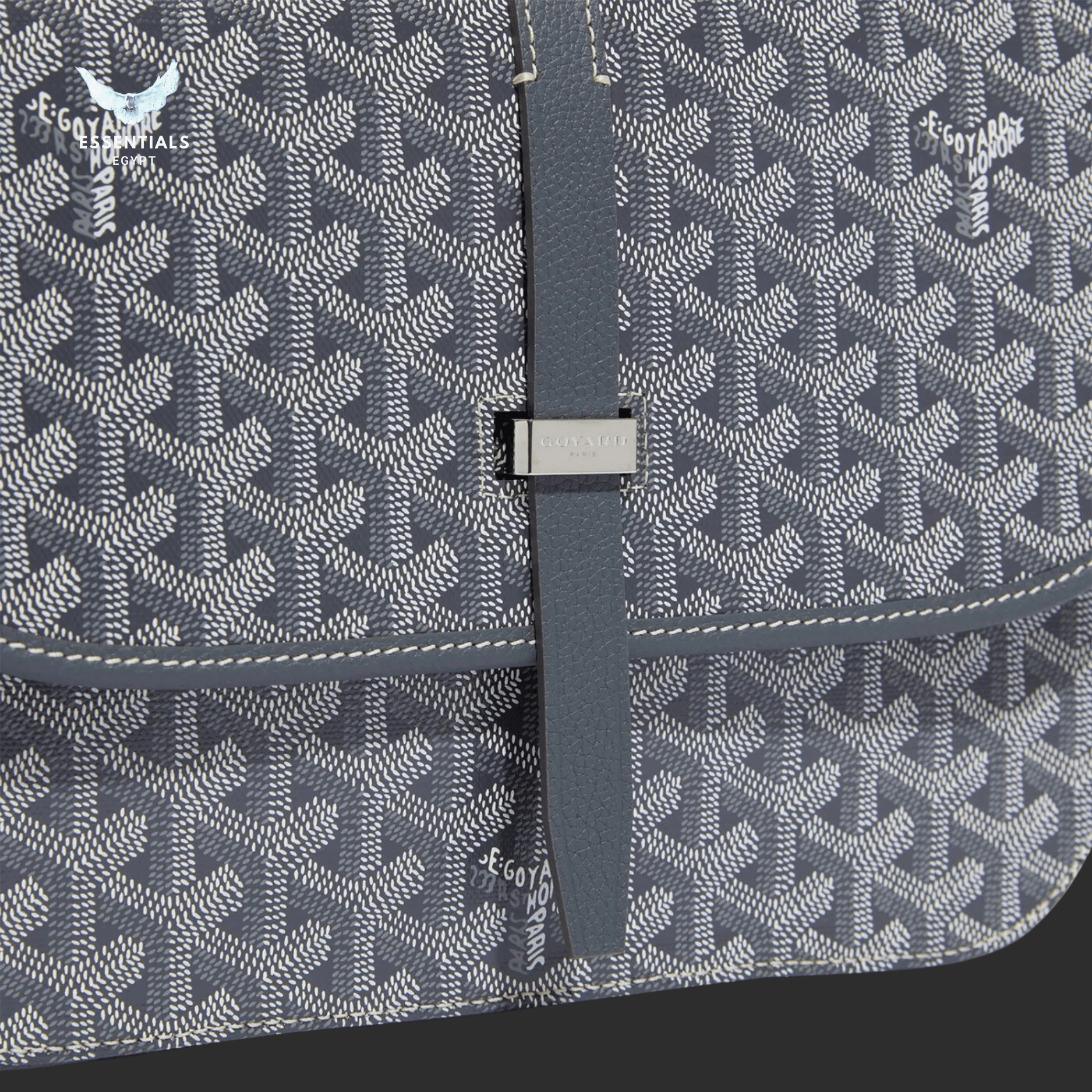 Goyard Belvédère MM Bag – Grey - ESSENTIALS EGYPT