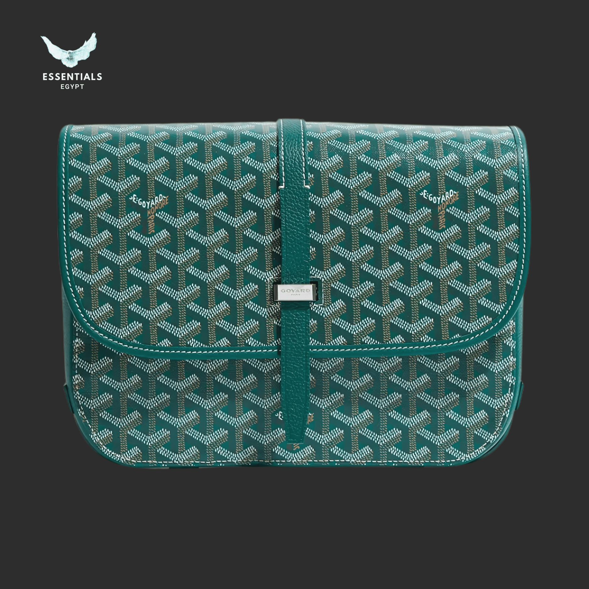 Goyard Belvédère MM Bag – Green - ESSENTIALS EGYPT