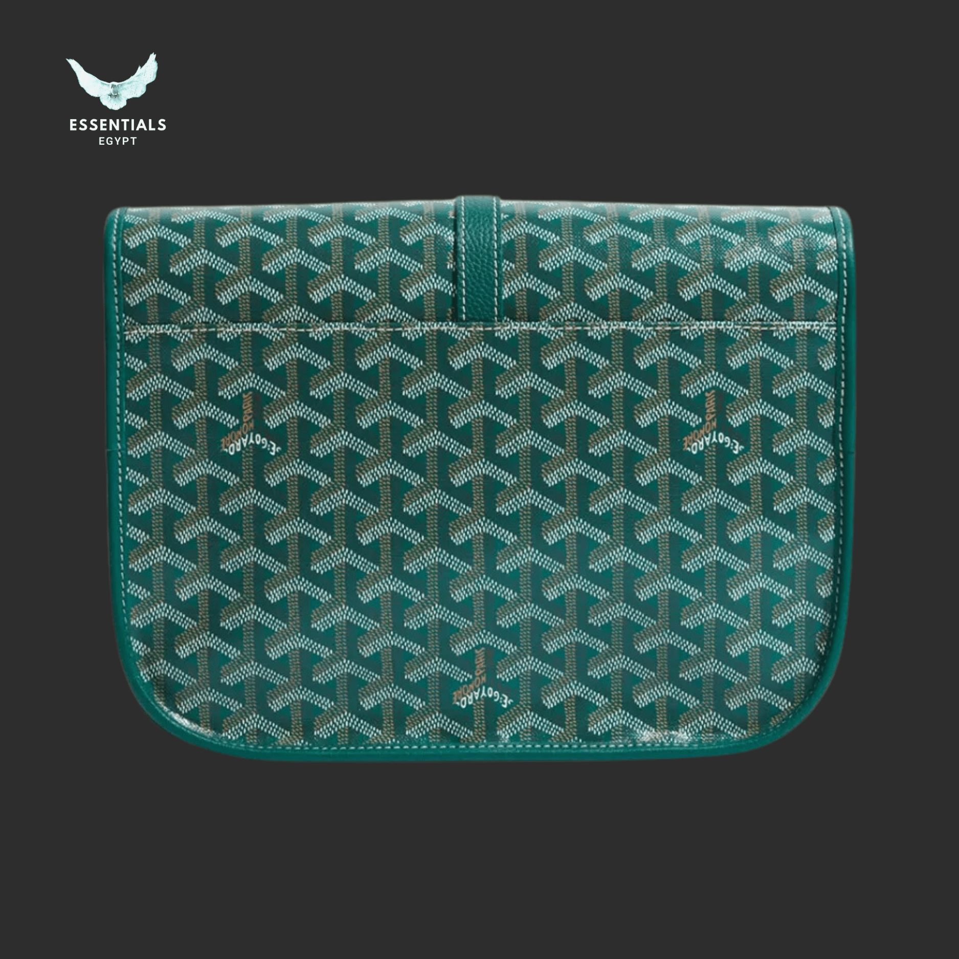 Goyard Belvédère MM Bag – Green - ESSENTIALS EGYPT