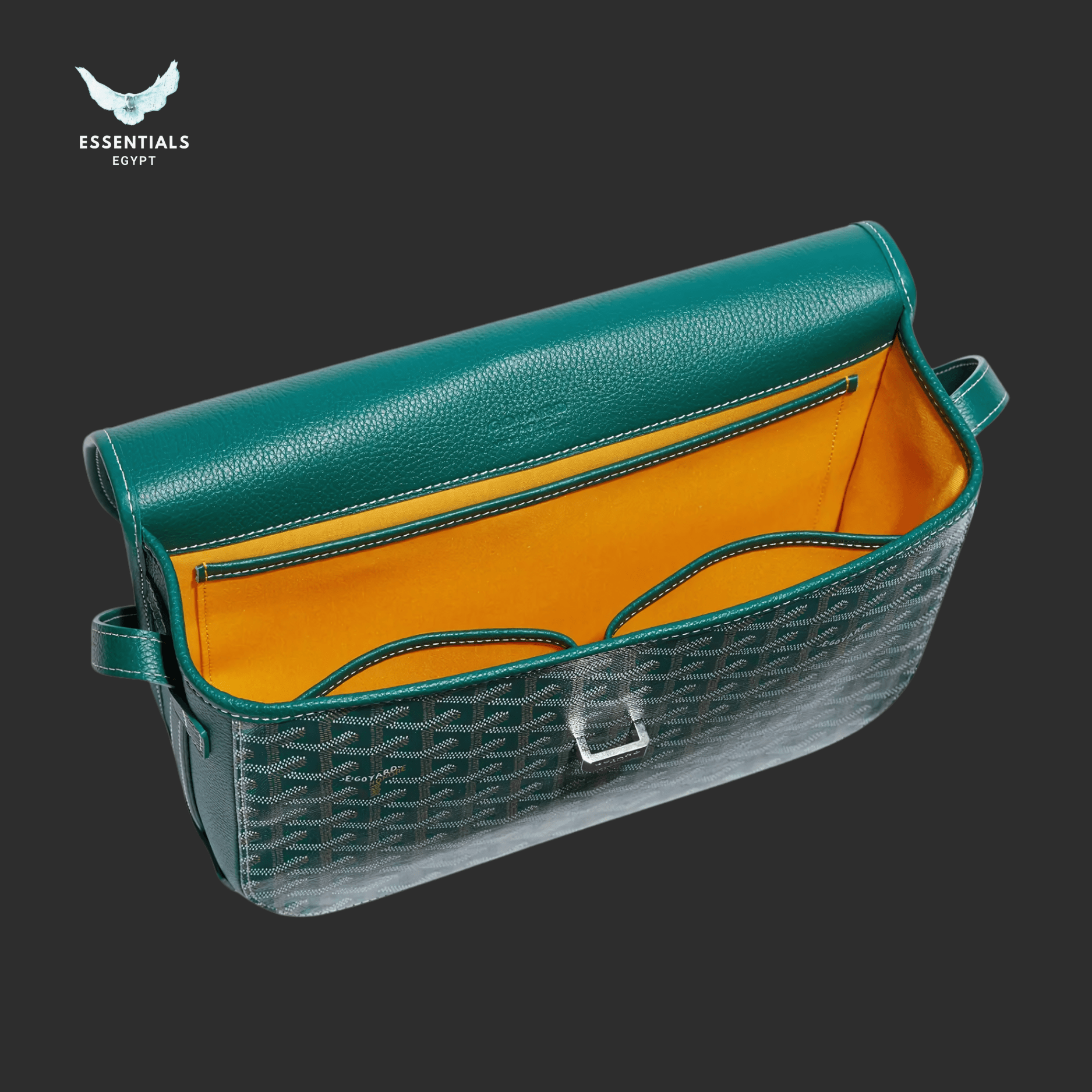 Goyard Belvédère MM Bag – Green - ESSENTIALS EGYPT