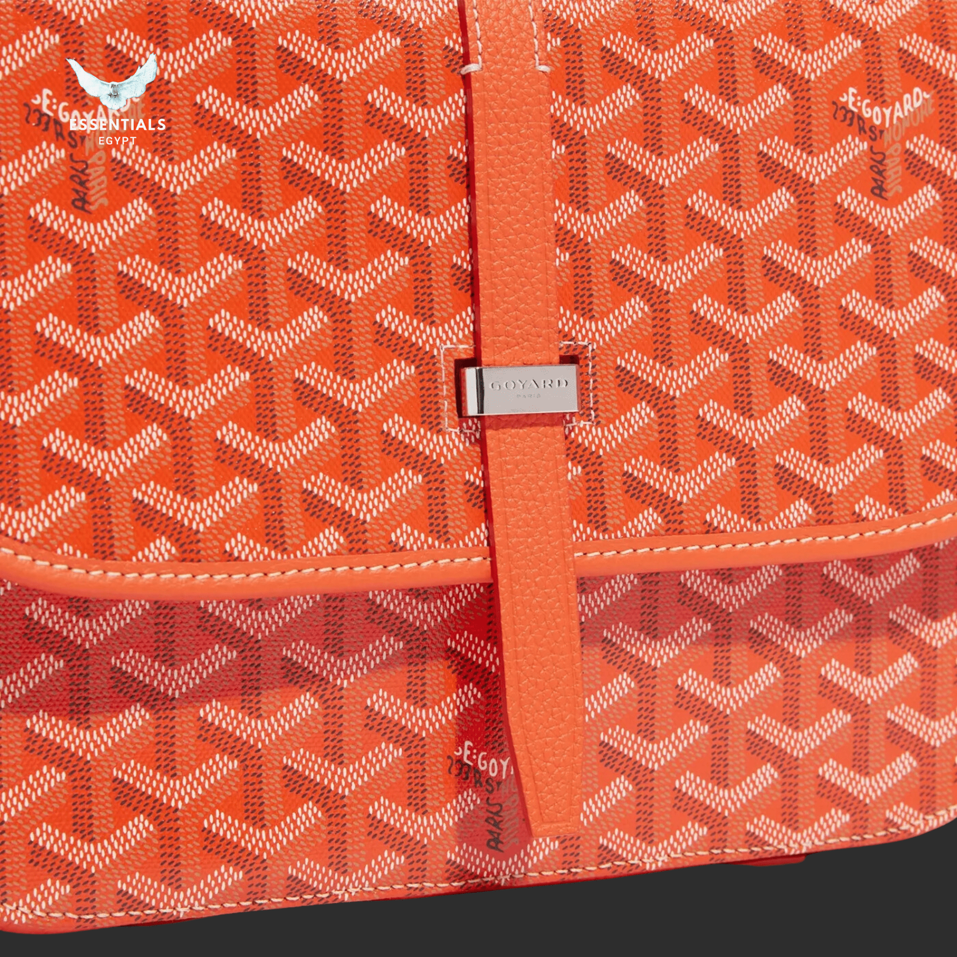 Goyard Belvédère MM Bag – Orange - ESSENTIALS EGYPT