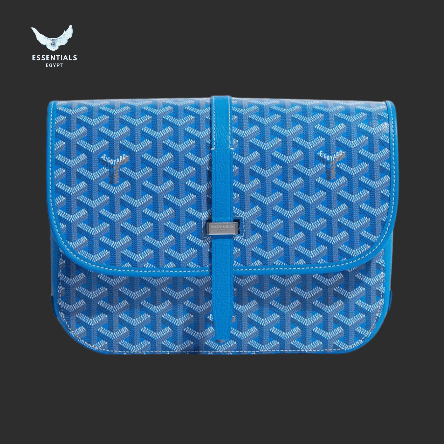 Goyard Belvédère MM Bag – Sky Blue - ESSENTIALS EGYPT