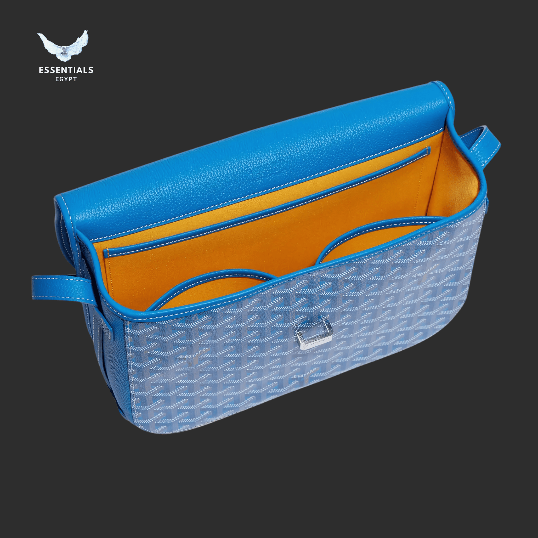 Goyard Belvédère MM Bag – Sky Blue - ESSENTIALS EGYPT