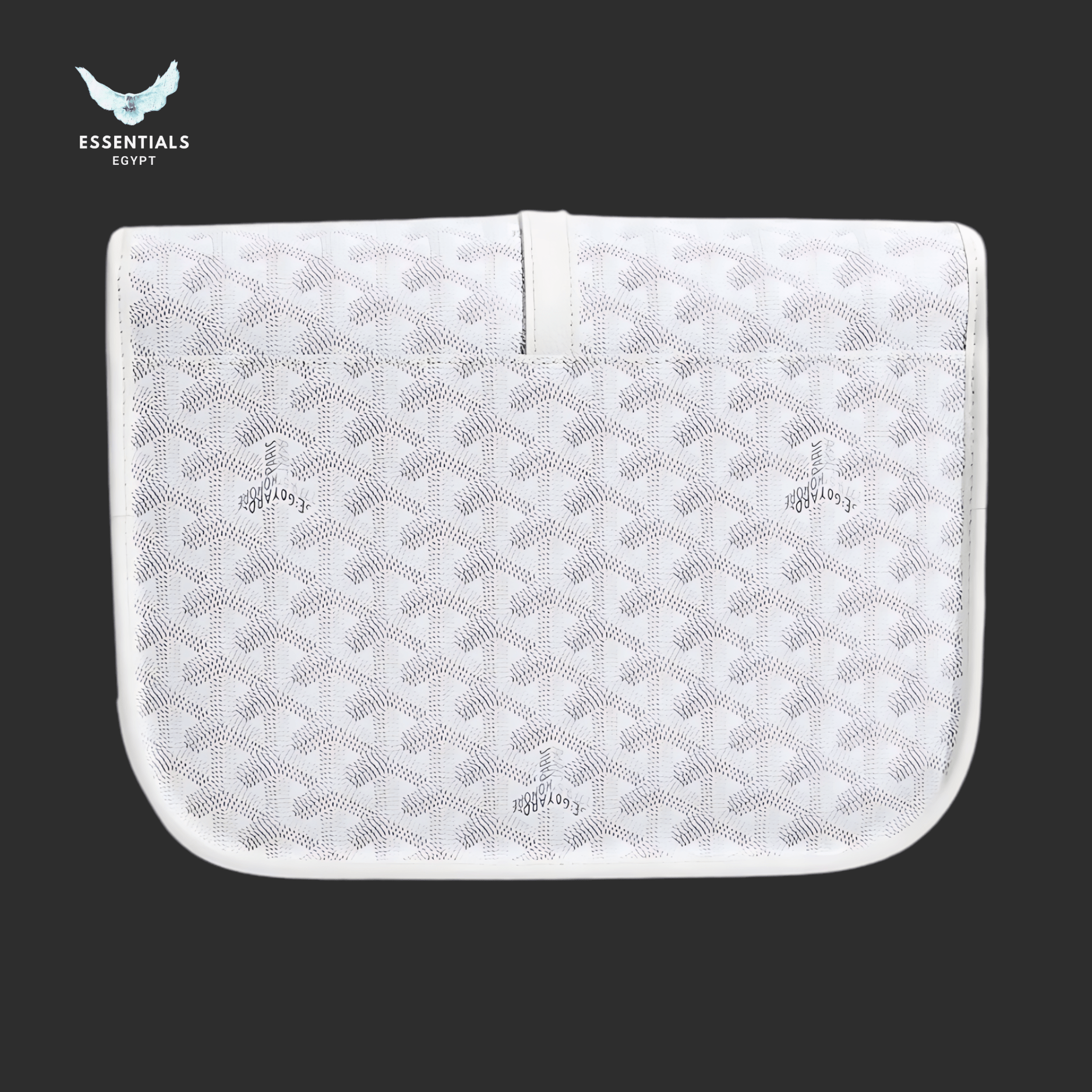 Goyard Belvédère MM Bag – White - ESSENTIALS EGYPT