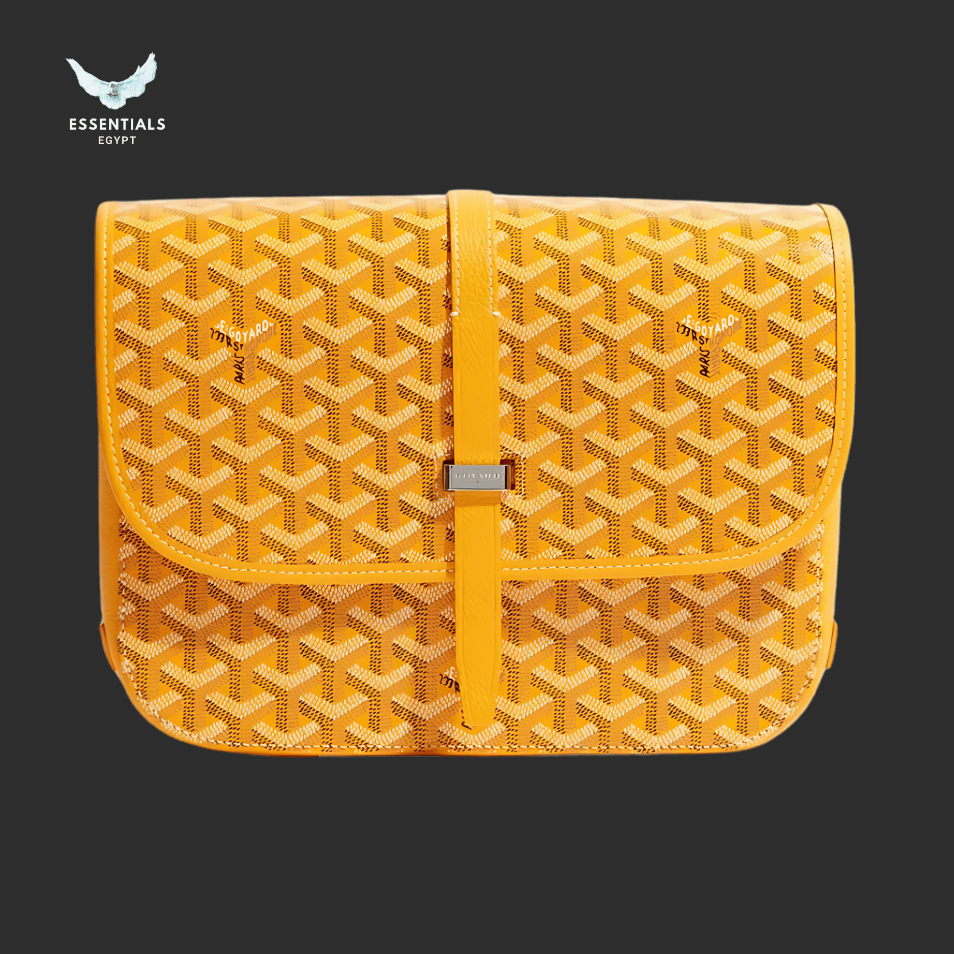 Goyard Belvédère MM Bag – Yellow - ESSENTIALS EGYPT