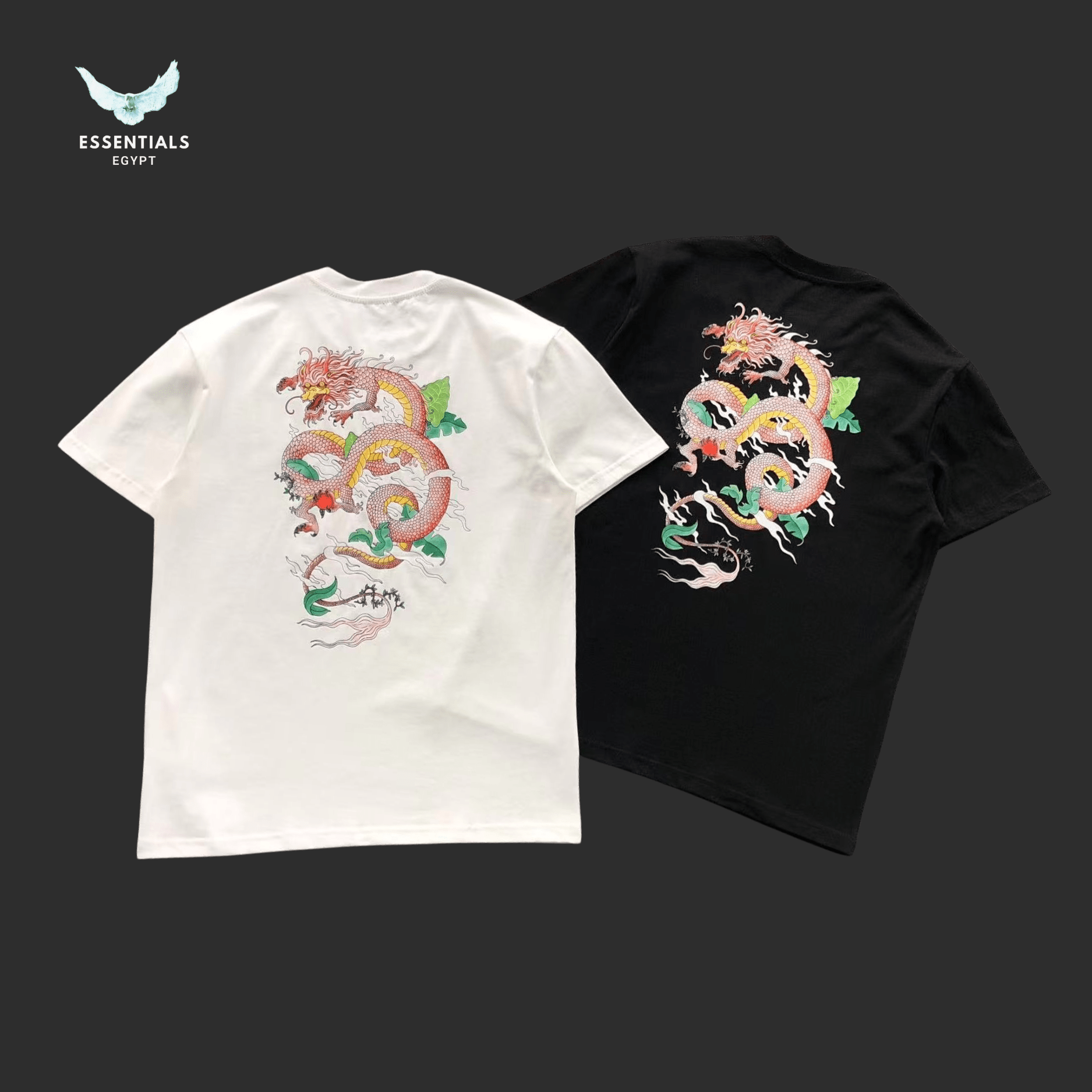 Casablanca T-Shirt – Twin Tiger Print - ESSENTIALS EGYPT