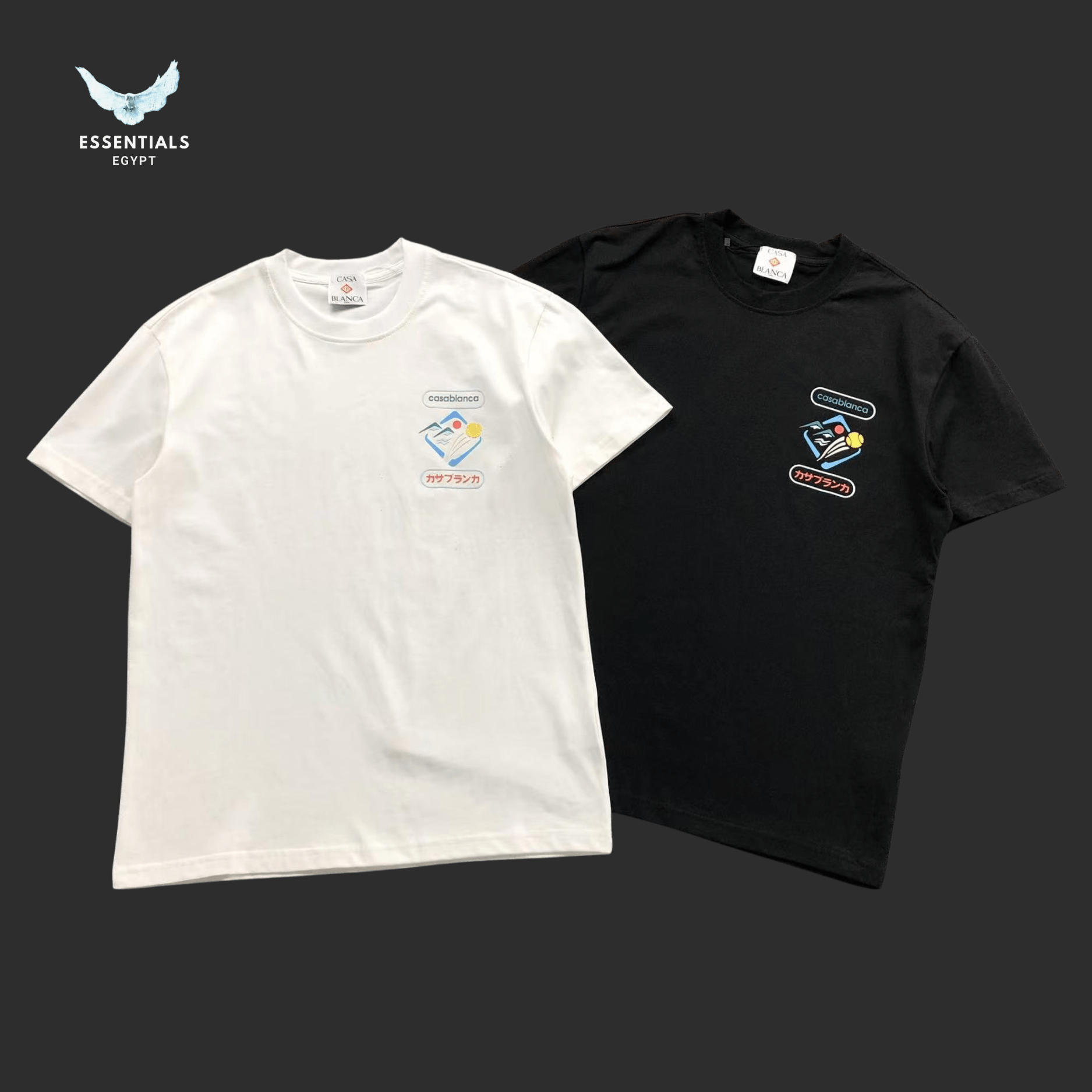 Casablanca Montagne Sportif T-Shirt - ESSENTIALS EGYPT