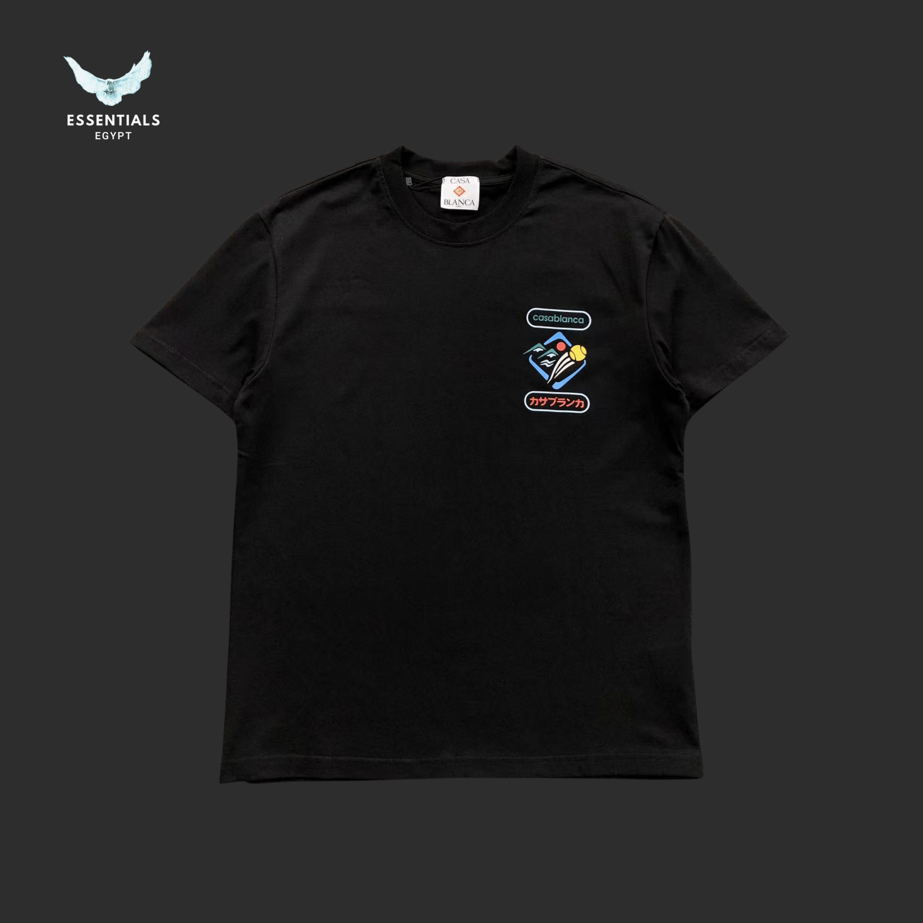 Casablanca Montagne Sportif T-Shirt - ESSENTIALS EGYPT