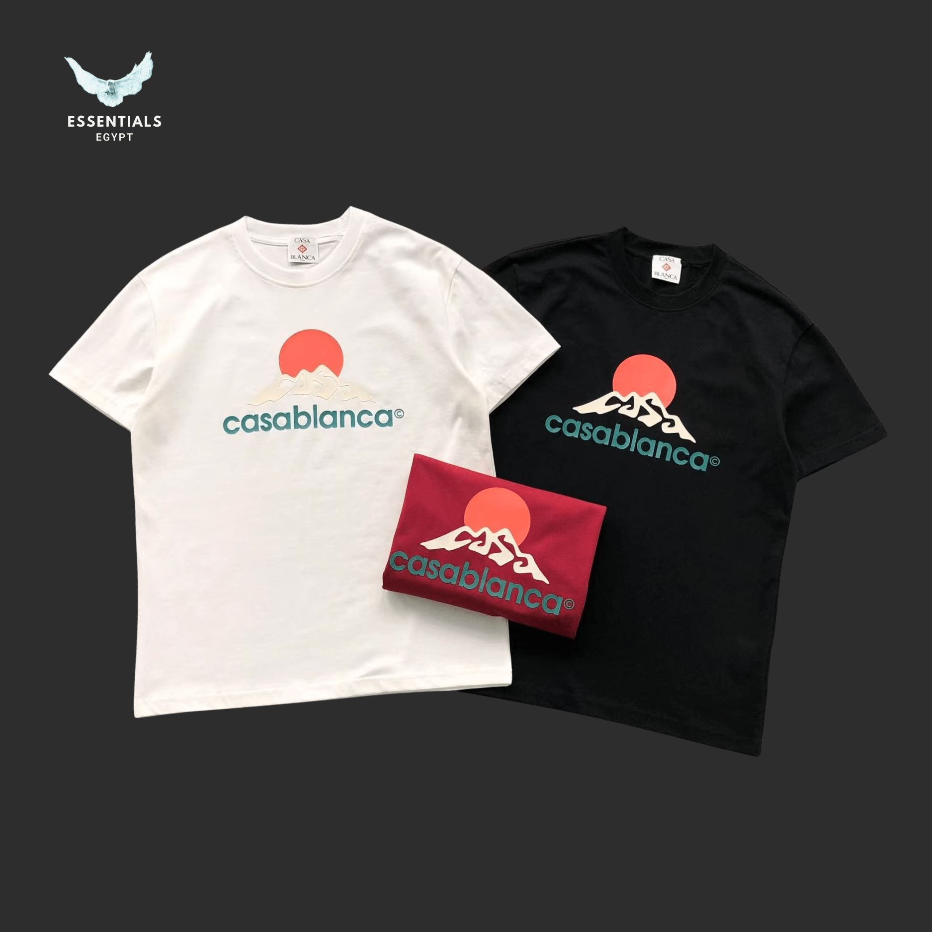 Casablanca Montagne T-Shirt - ESSENTIALS EGYPT