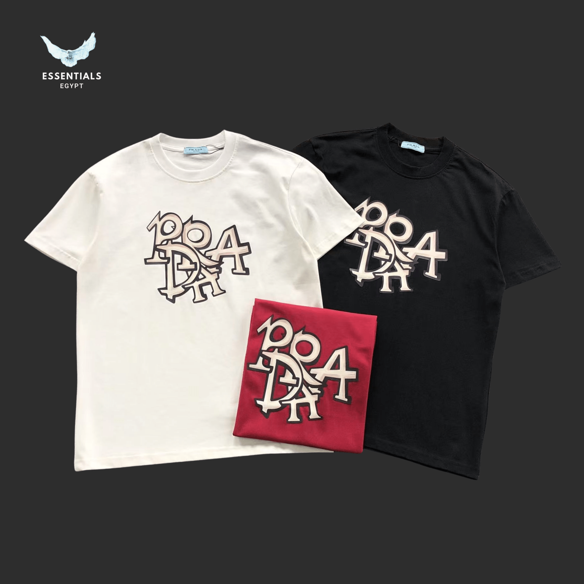 Casablanca Prada T-Shirt - ESSENTIALS EGYPT