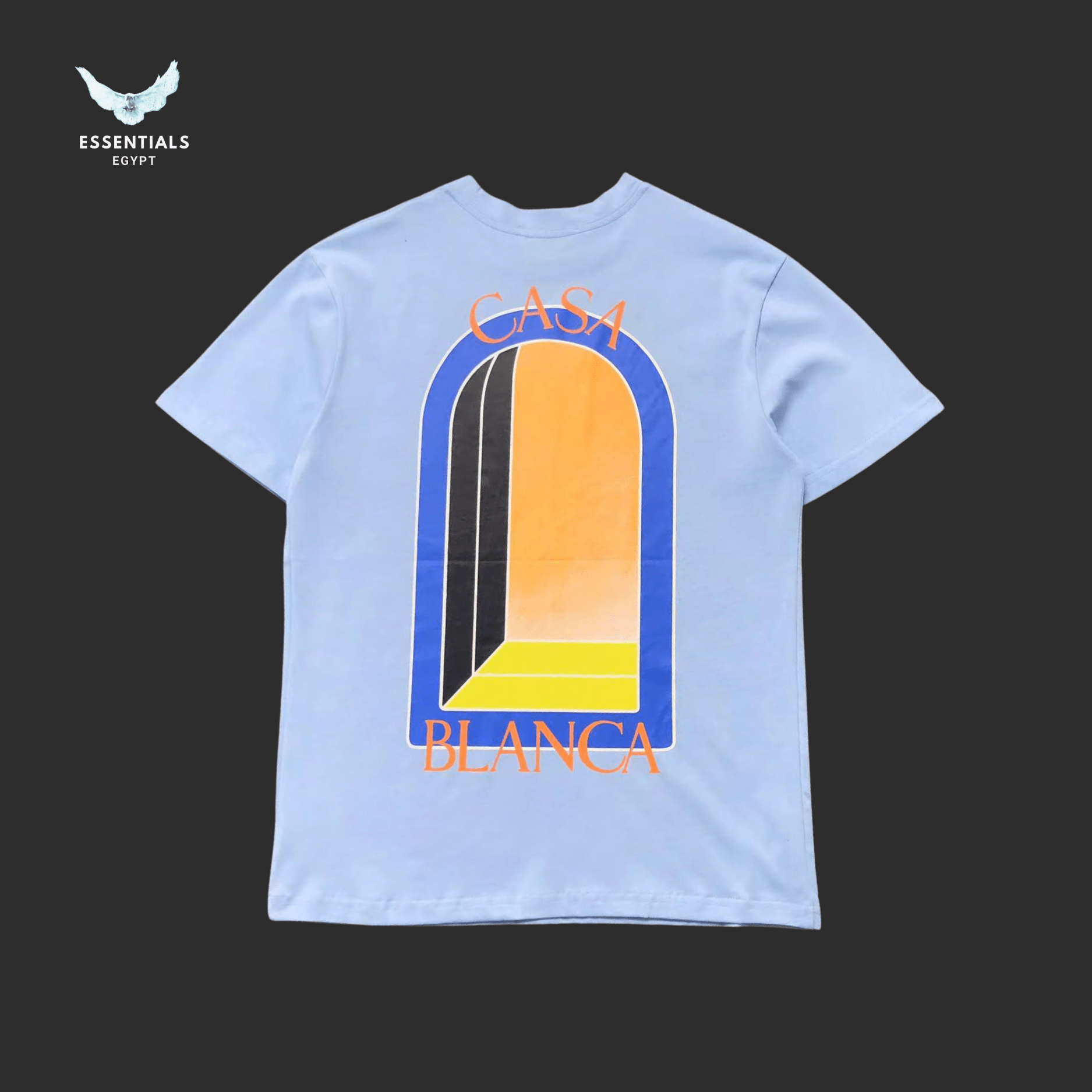 Casablanca T-Shirt – Sunset Arch Print - ESSENTIALS EGYPT