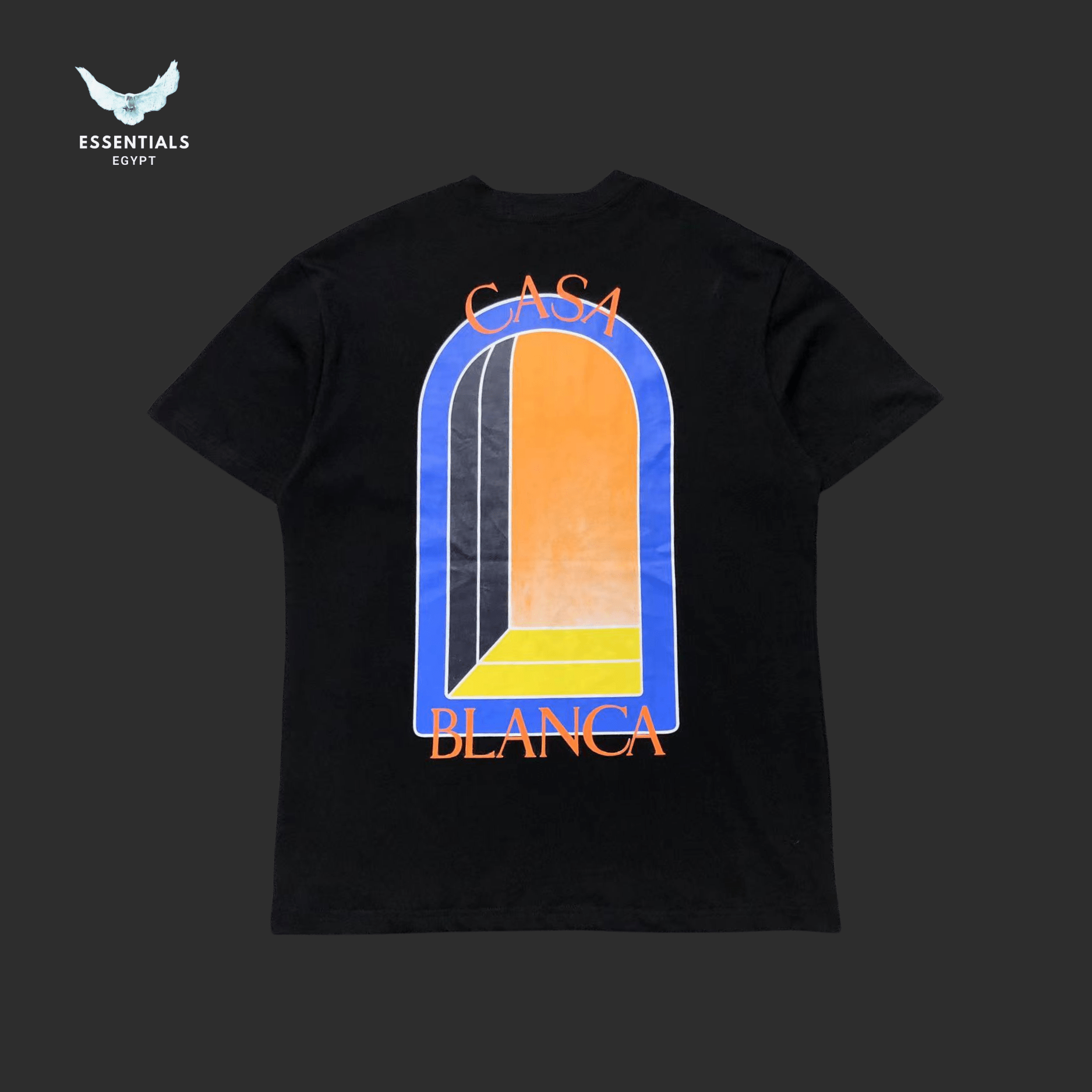 Casablanca T-Shirt – Sunset Arch Print - ESSENTIALS EGYPT