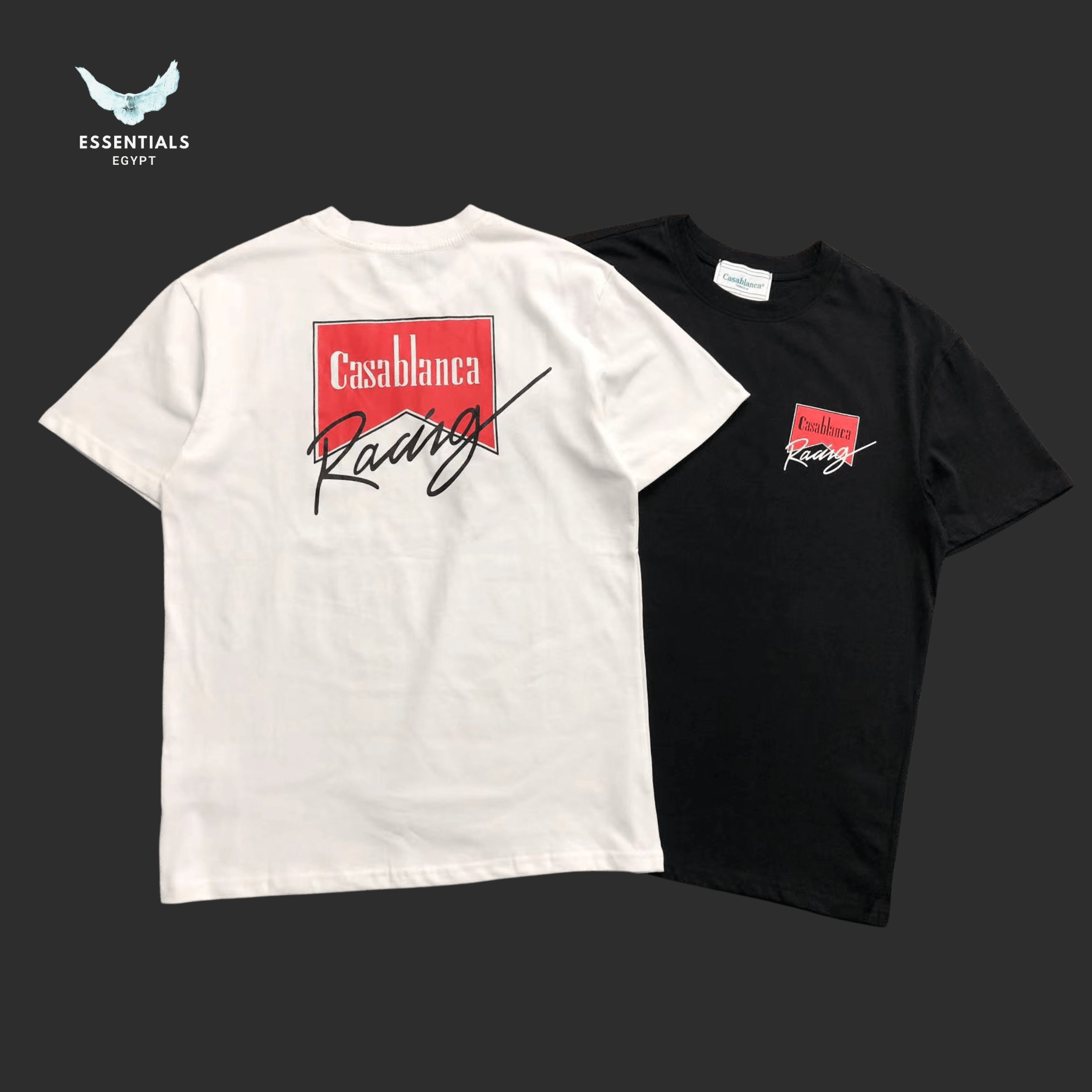 Casablanca T-Shirt – Racing Red Box Logo