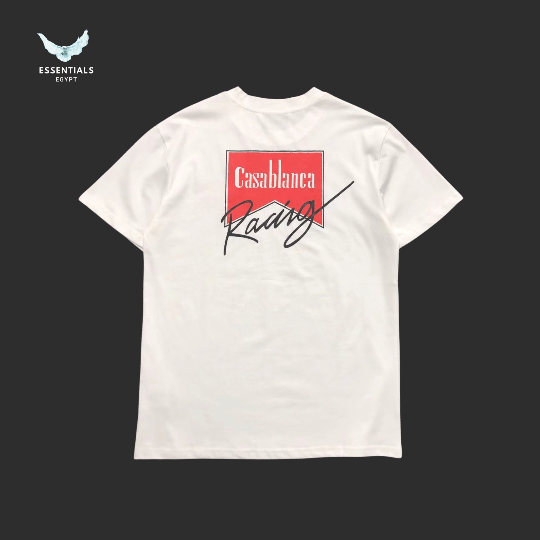 Casablanca T-Shirt – Racing Red Box Logo