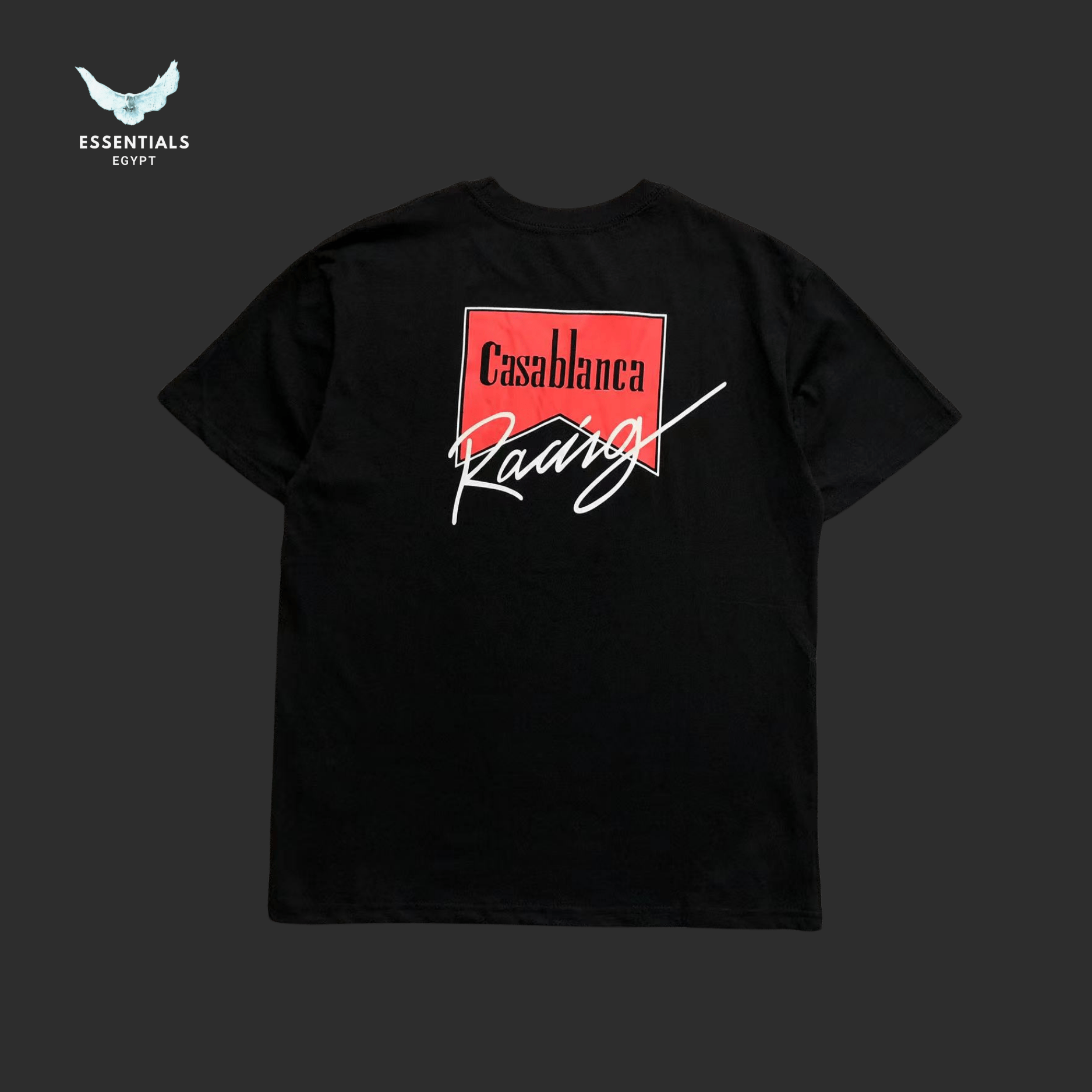 Casablanca T-Shirt – Racing Red Box Logo