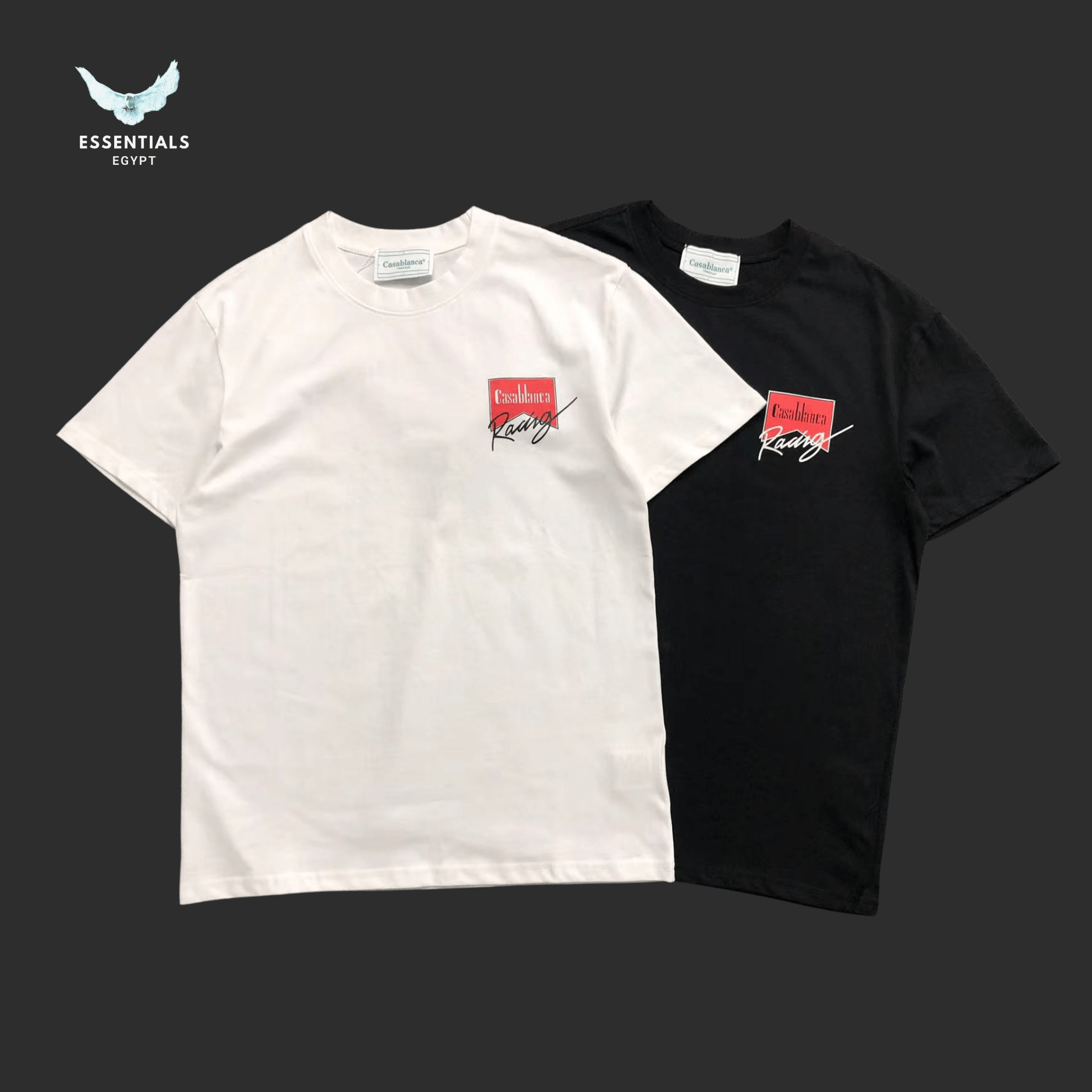 Casablanca T-Shirt – Racing Red Box Logo