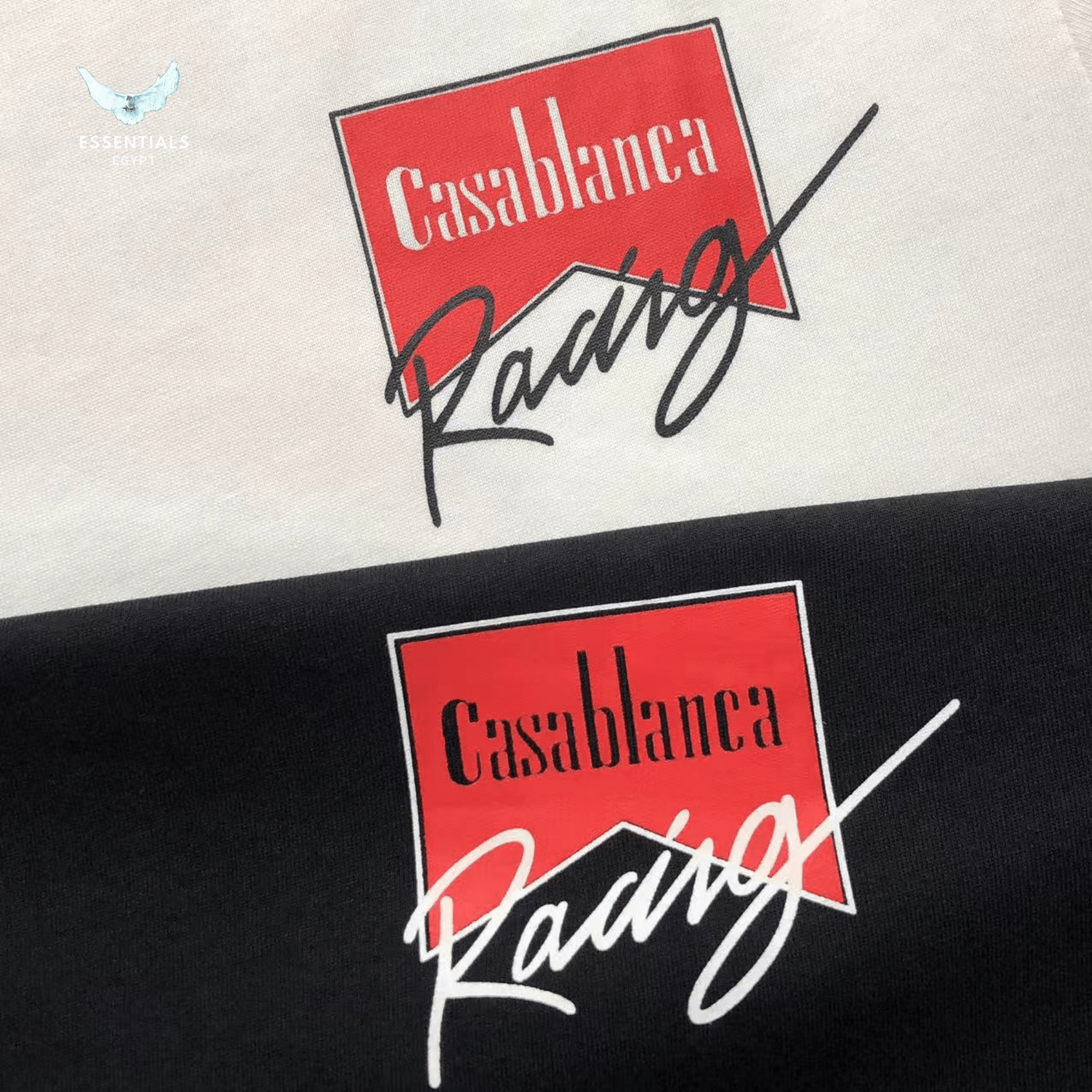 Casablanca T-Shirt – Racing Red Box Logo
