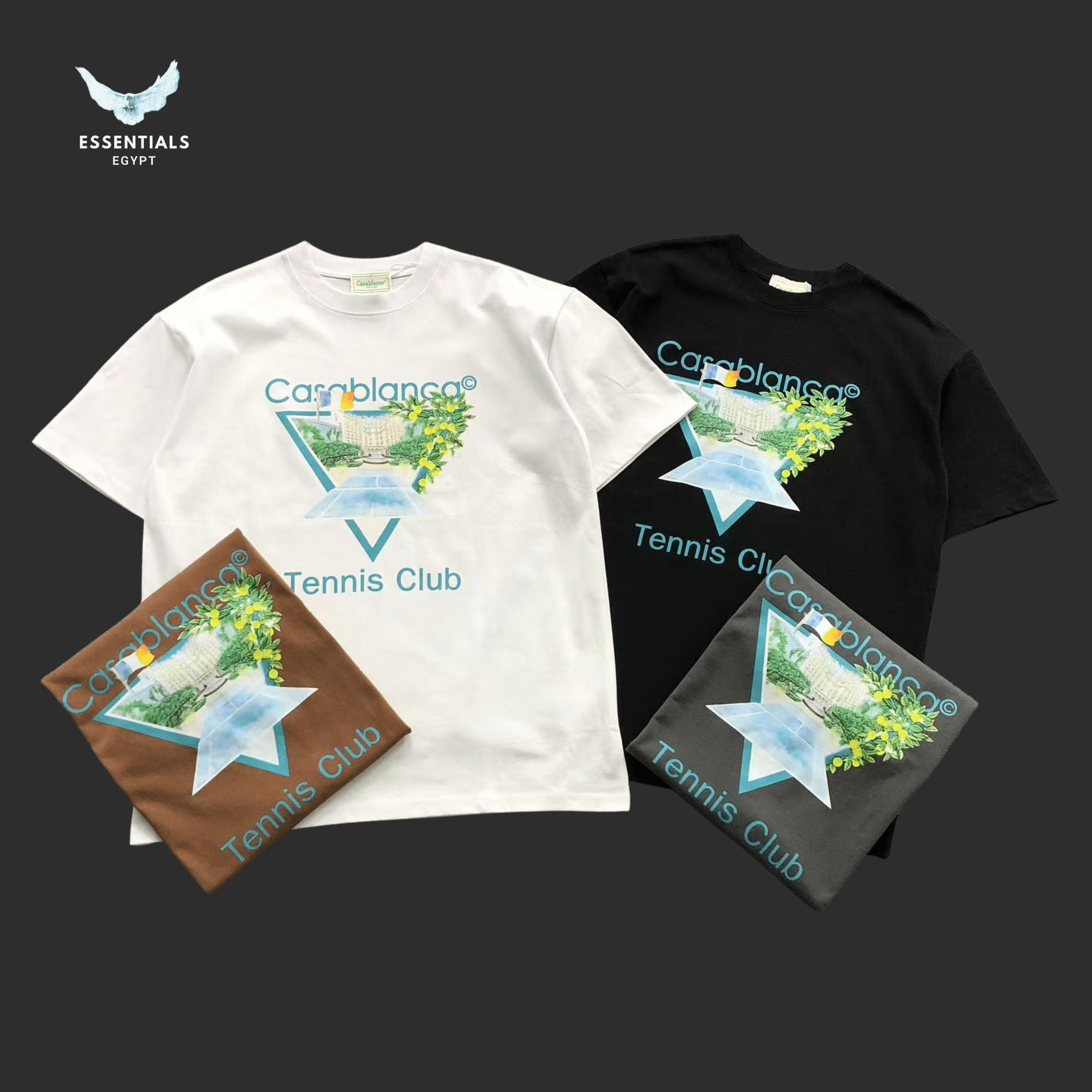 Casablanca T-Shirt – Star Tennis Club - ESSENTIALS EGYPT