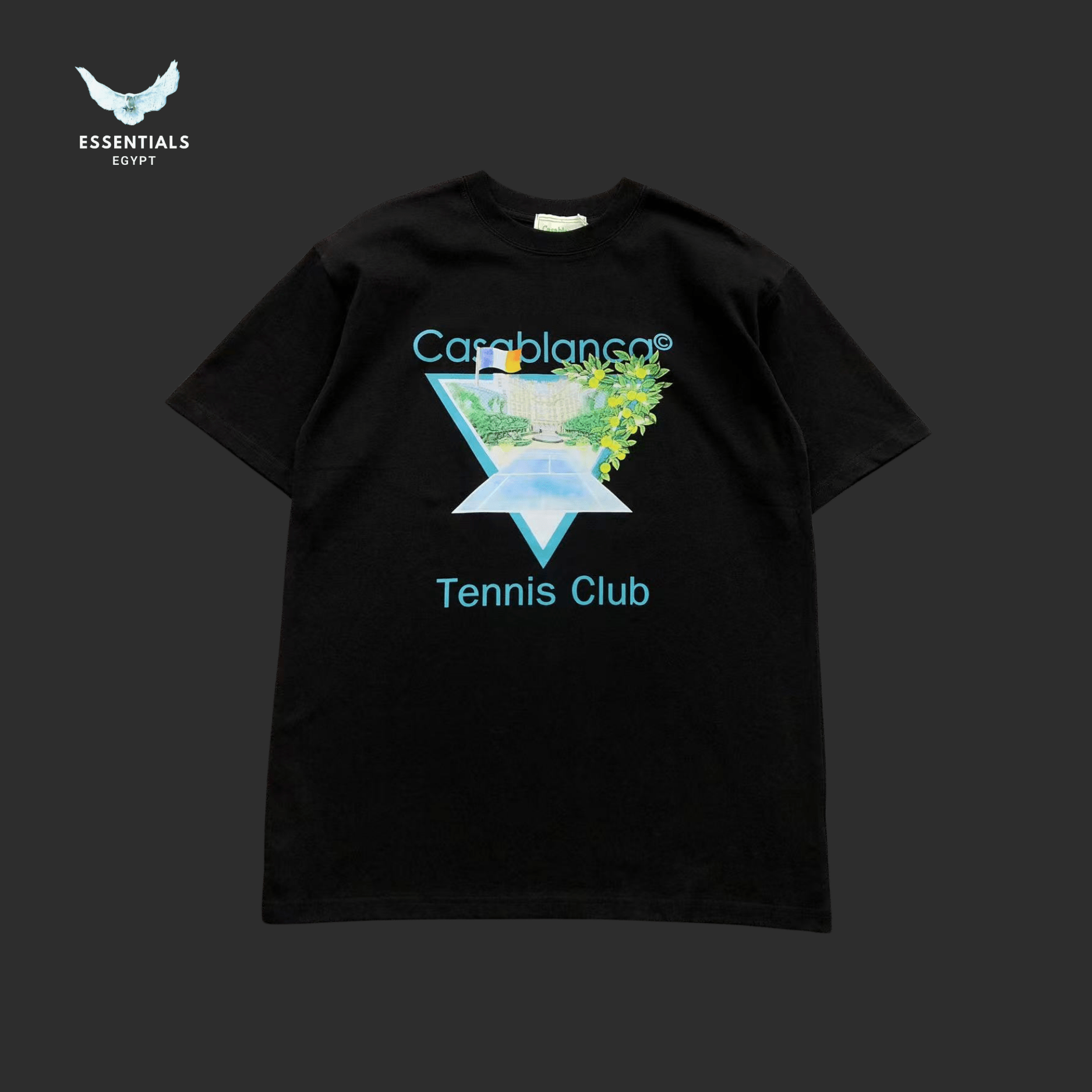 Casablanca T-Shirt – Star Tennis Club - ESSENTIALS EGYPT