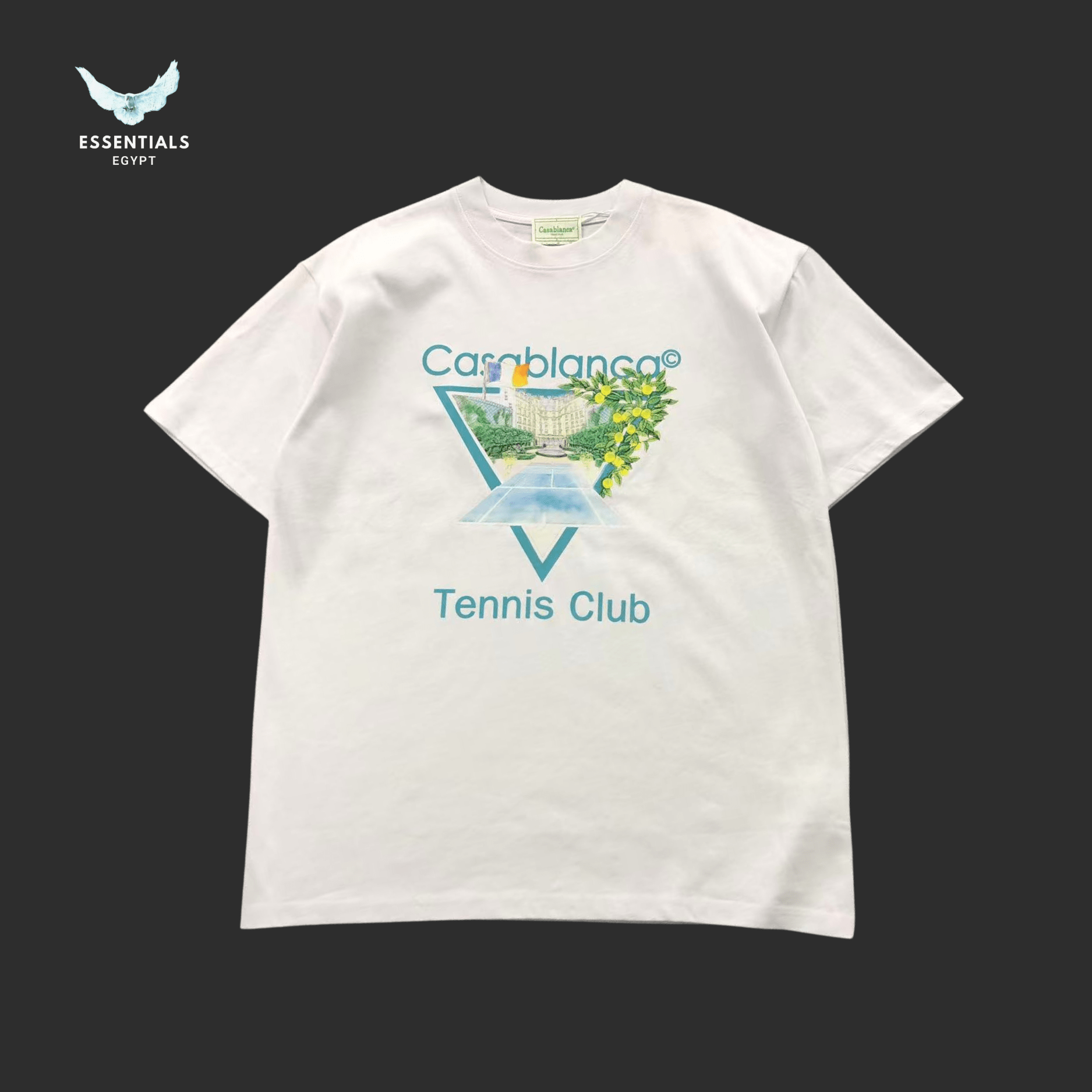 Casablanca T-Shirt – Star Tennis Club - ESSENTIALS EGYPT
