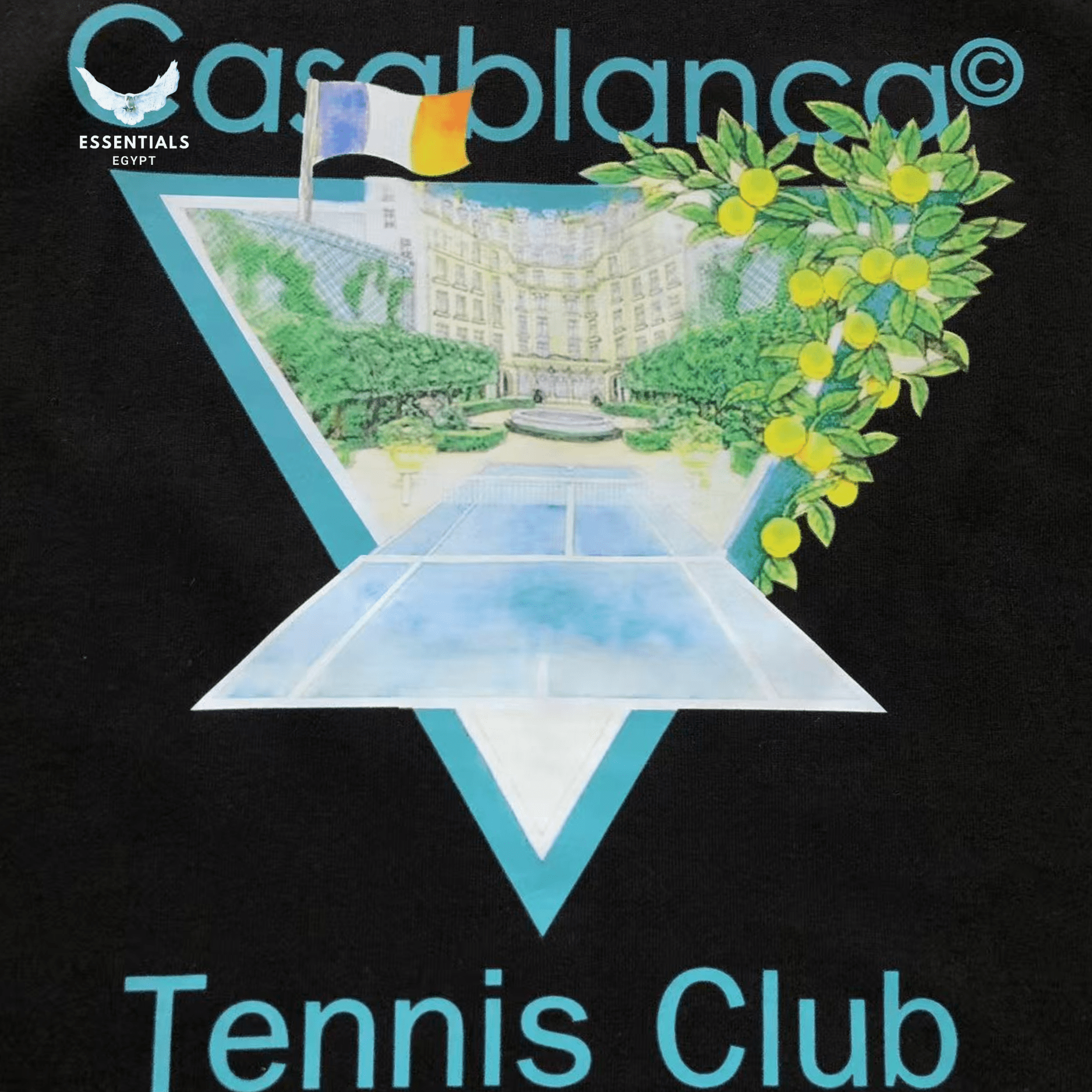 Casablanca T-Shirt – Star Tennis Club - ESSENTIALS EGYPT