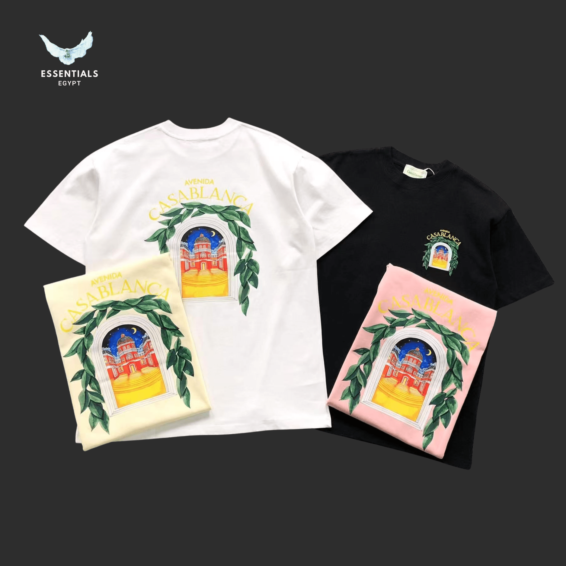 Casablanca T-Shirt – Sunset Arch Scene - ESSENTIALS EGYPT