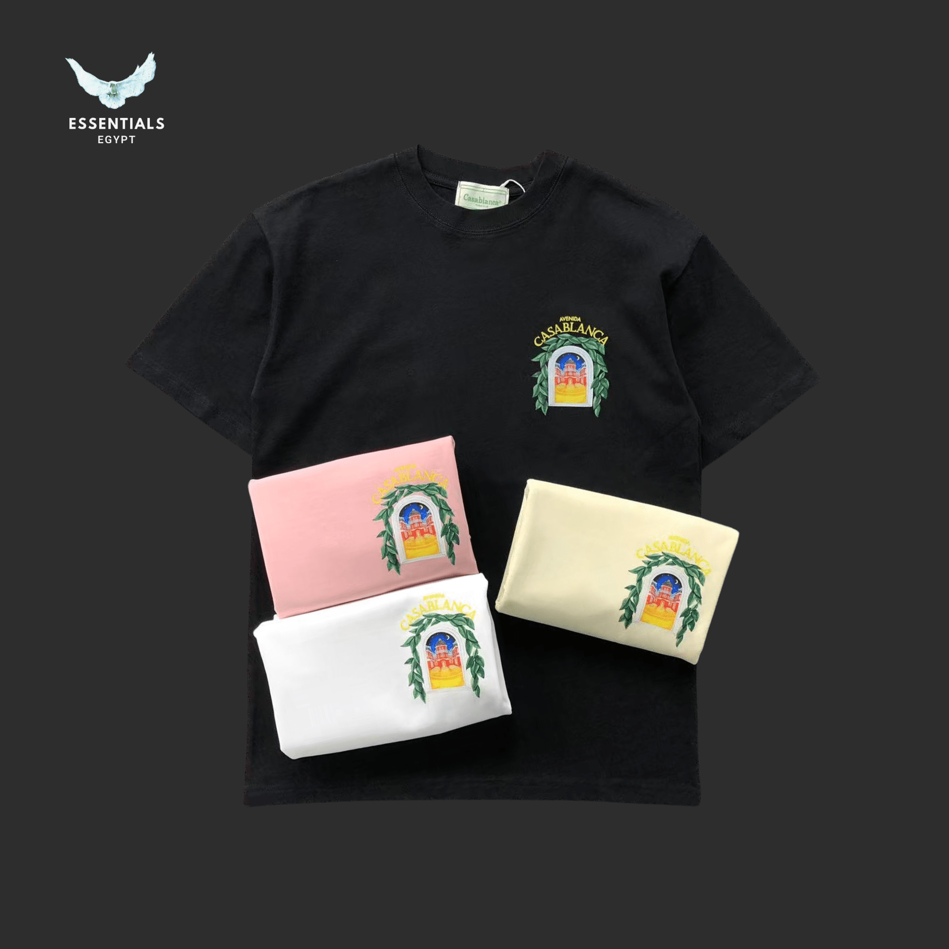 Casablanca T-Shirt – Sunset Arch Scene - ESSENTIALS EGYPT