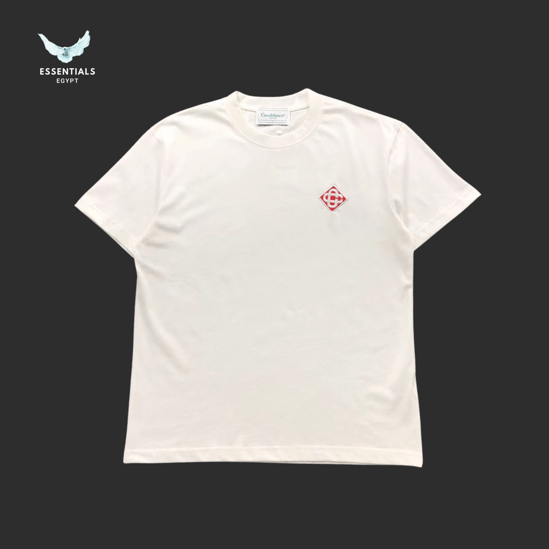 Casablanca T-Shirt – Mini Diamond Logo - ESSENTIALS EGYPT