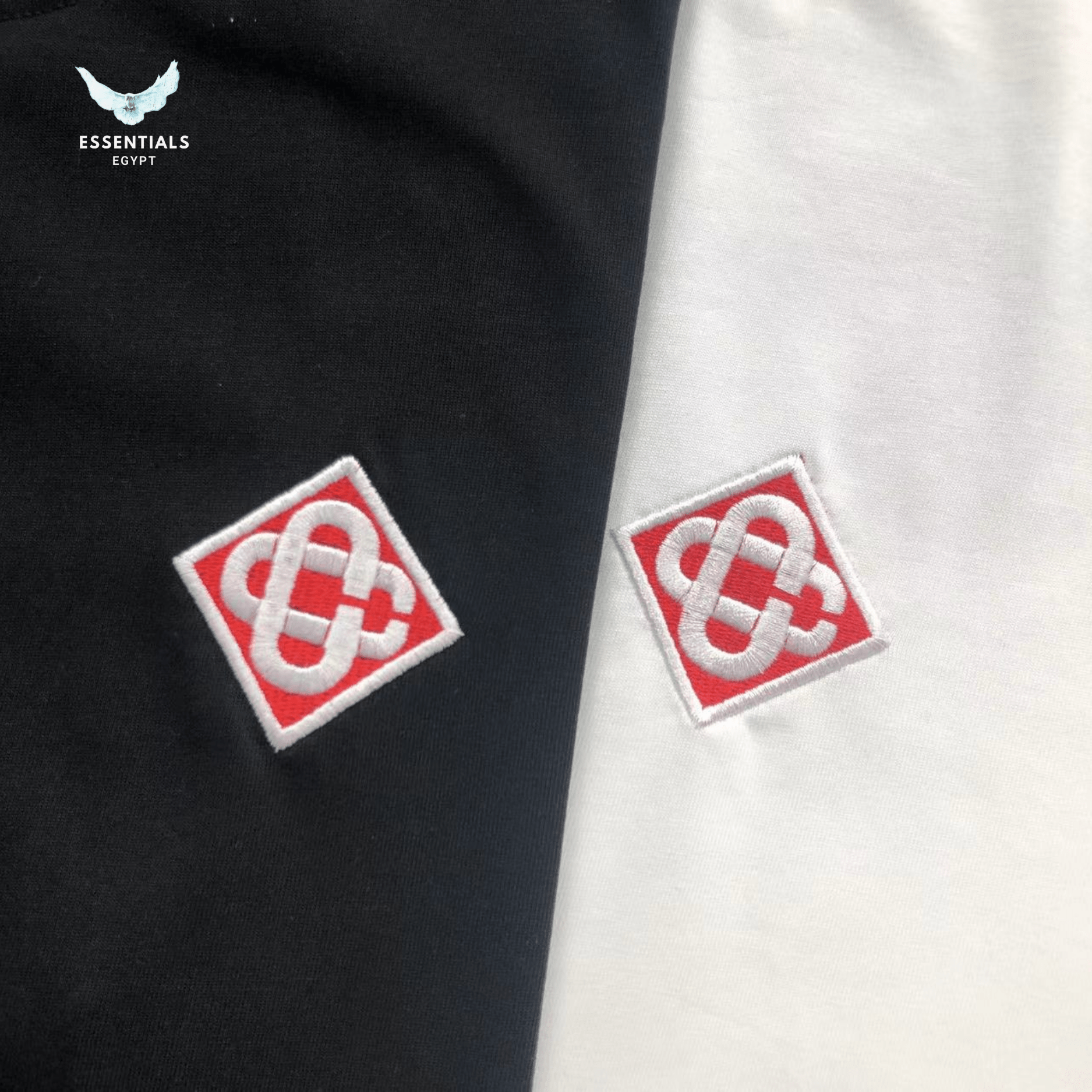 Casablanca T-Shirt – Mini Diamond Logo - ESSENTIALS EGYPT