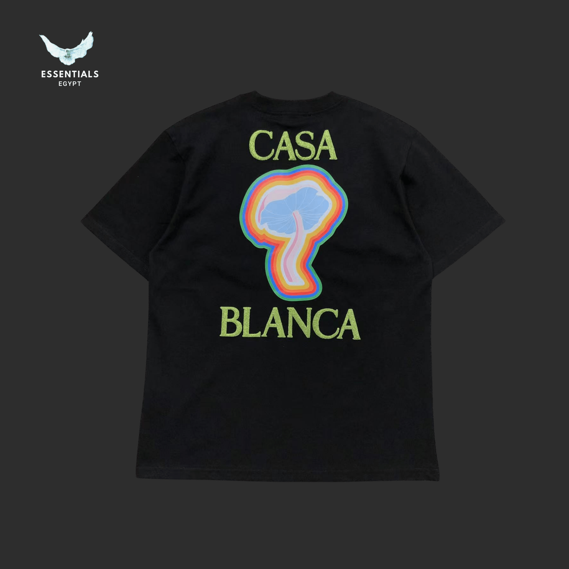 Casablanca T-Shirt – Africa Emblem - ESSENTIALS EGYPT