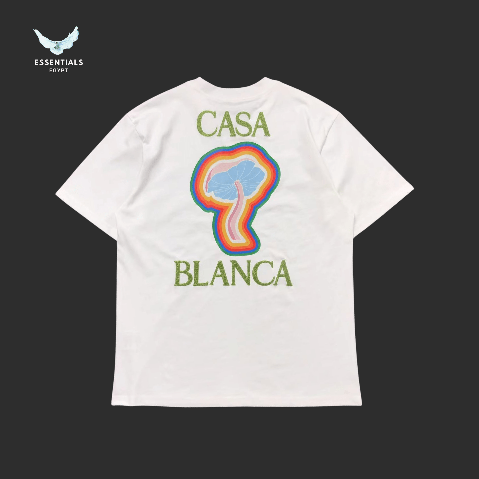 Casablanca T-Shirt – Africa Emblem - ESSENTIALS EGYPT