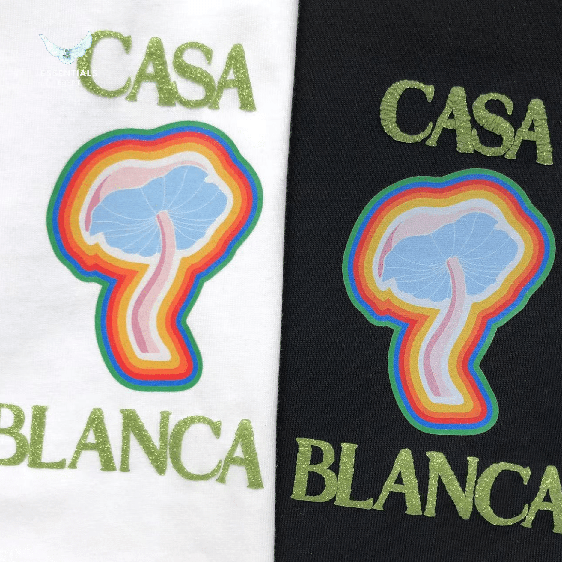 Casablanca T-Shirt – Africa Emblem - ESSENTIALS EGYPT