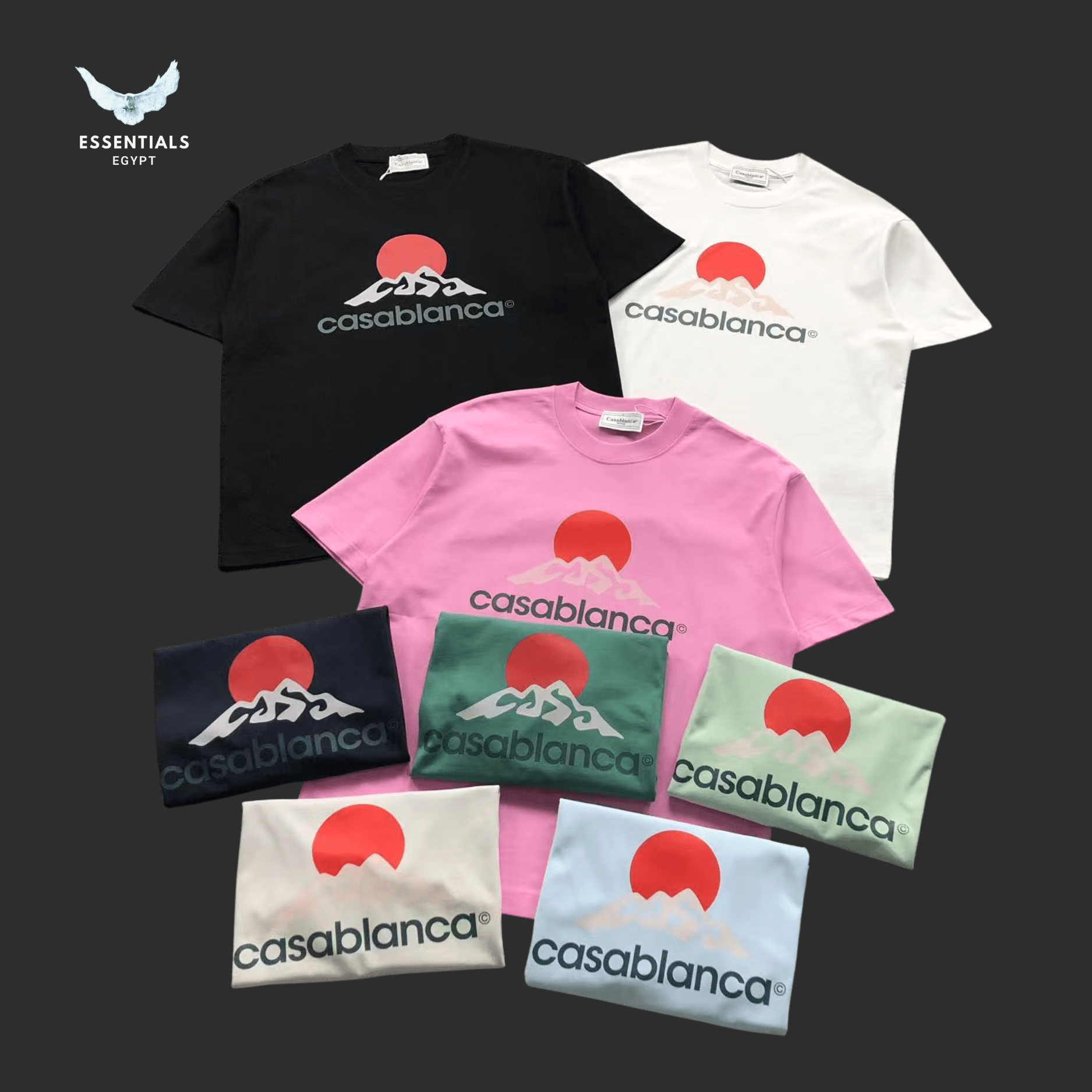 Casablanca Montagne T-Shirt - ESSENTIALS EGYPT