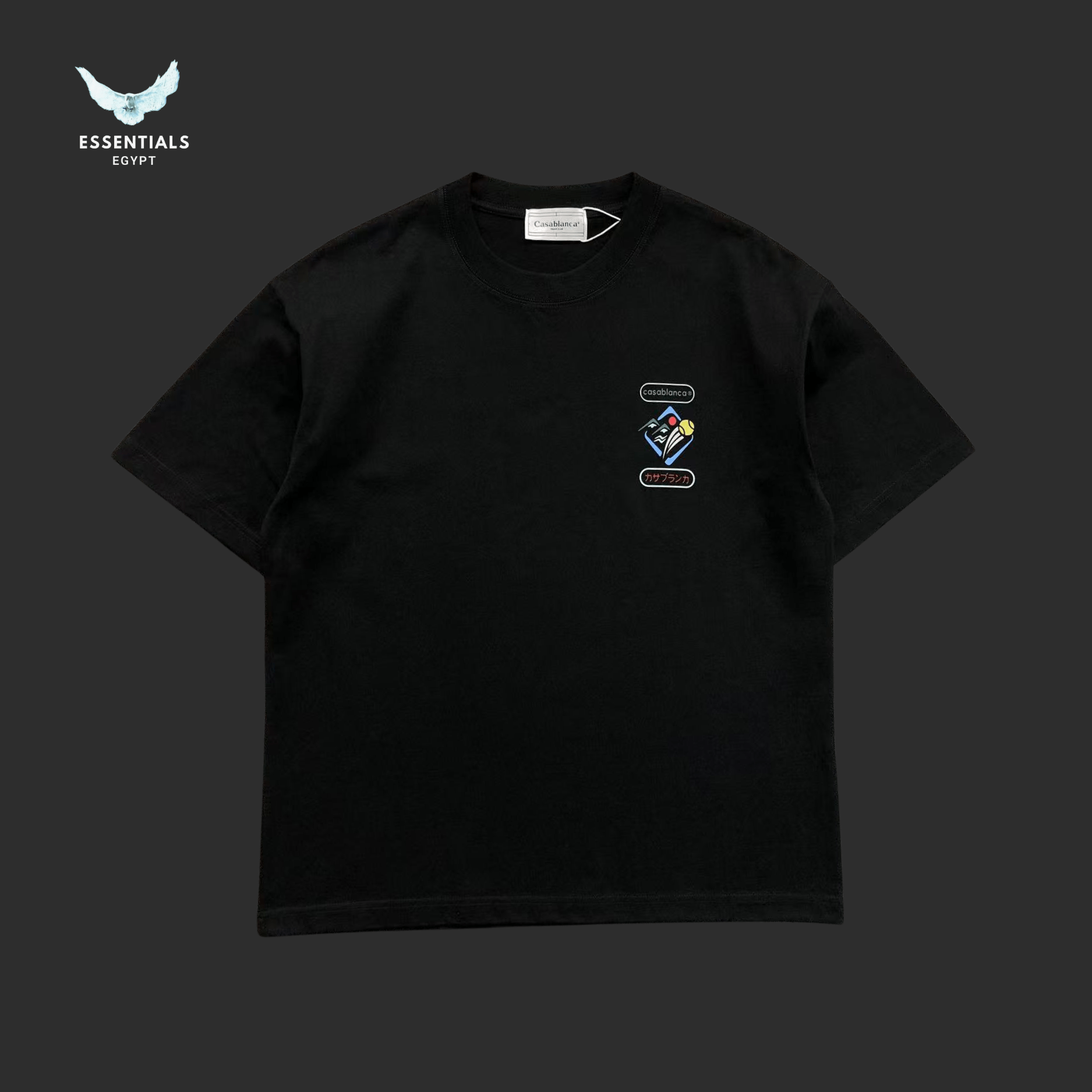 Casablanca Montagne Sportif T-Shirt - ESSENTIALS EGYPT