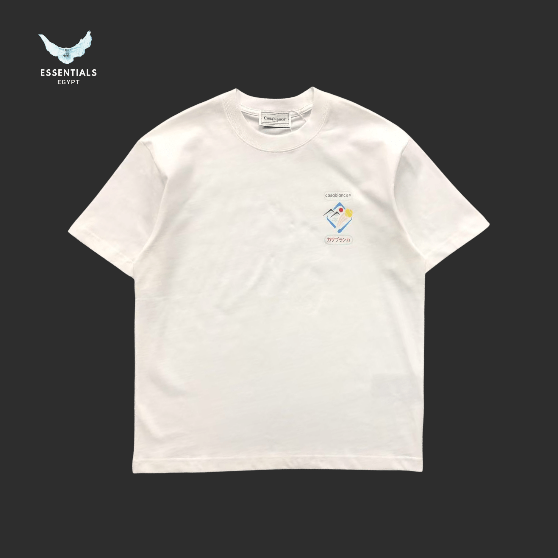 Casablanca Montagne Sportif T-Shirt - ESSENTIALS EGYPT