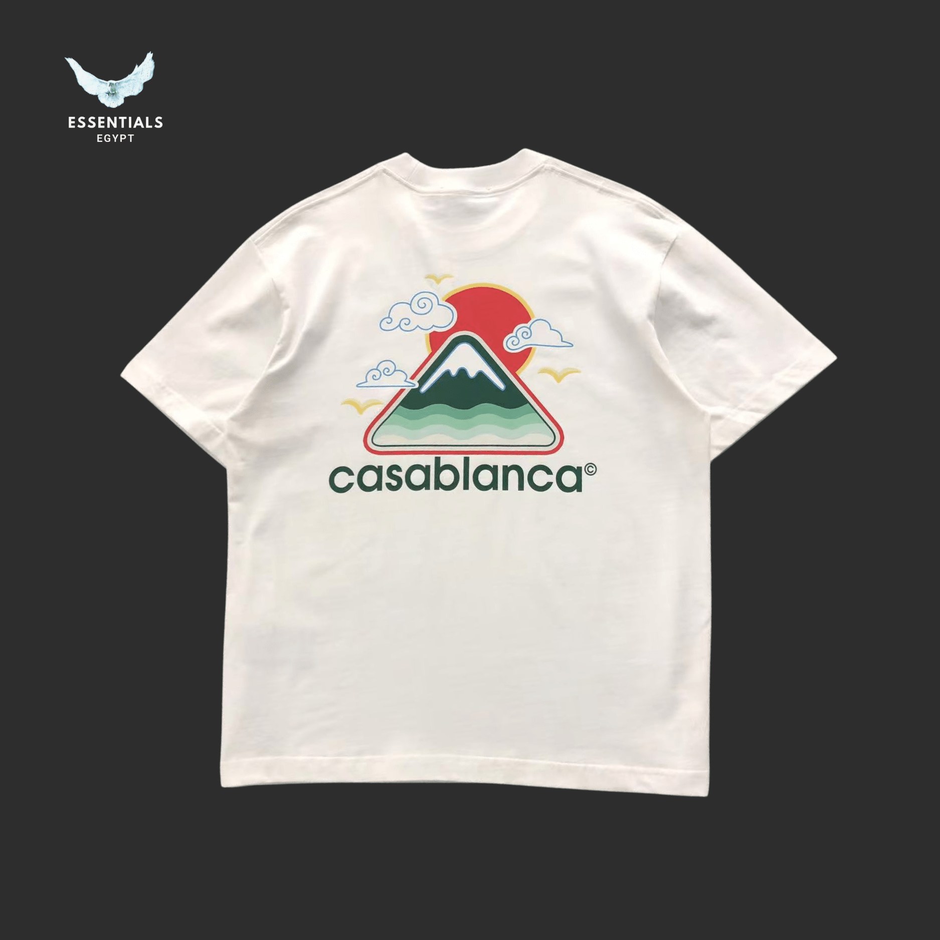 Casablanca Montagne Ondulée T-Shirt - ESSENTIALS EGYPT