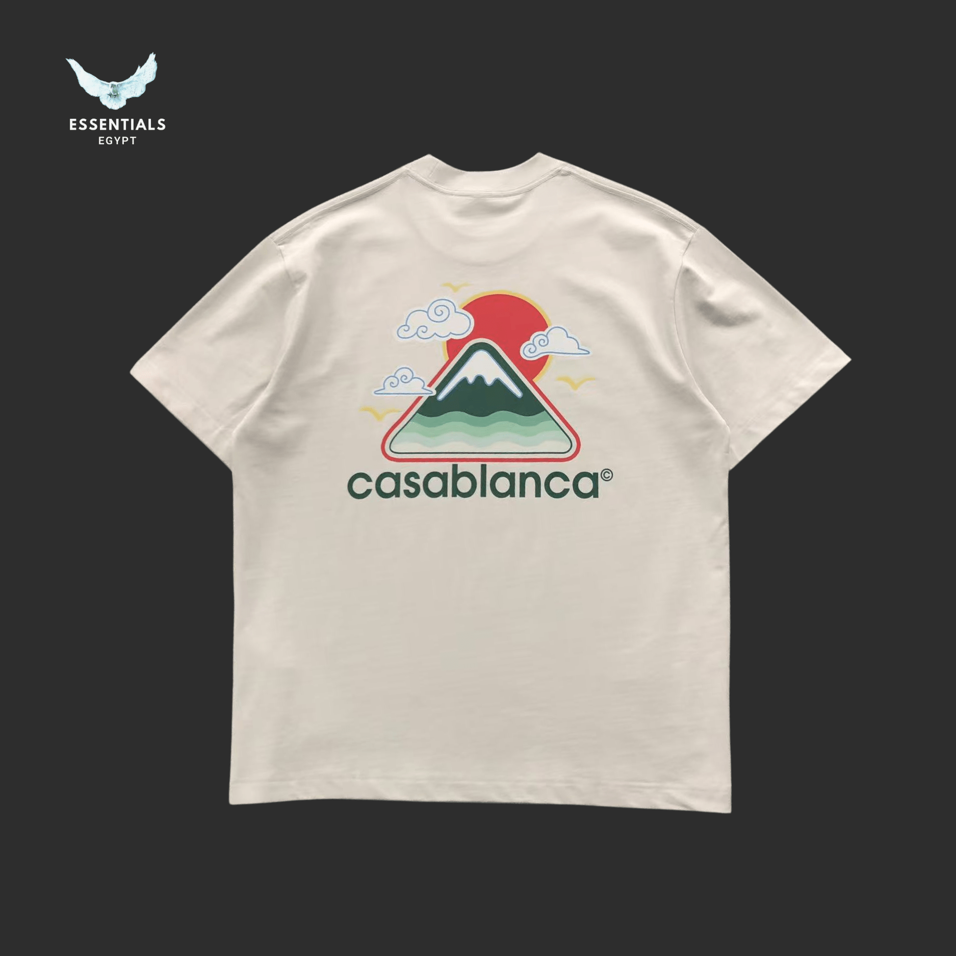 Casablanca Montagne Ondulée T-Shirt - ESSENTIALS EGYPT