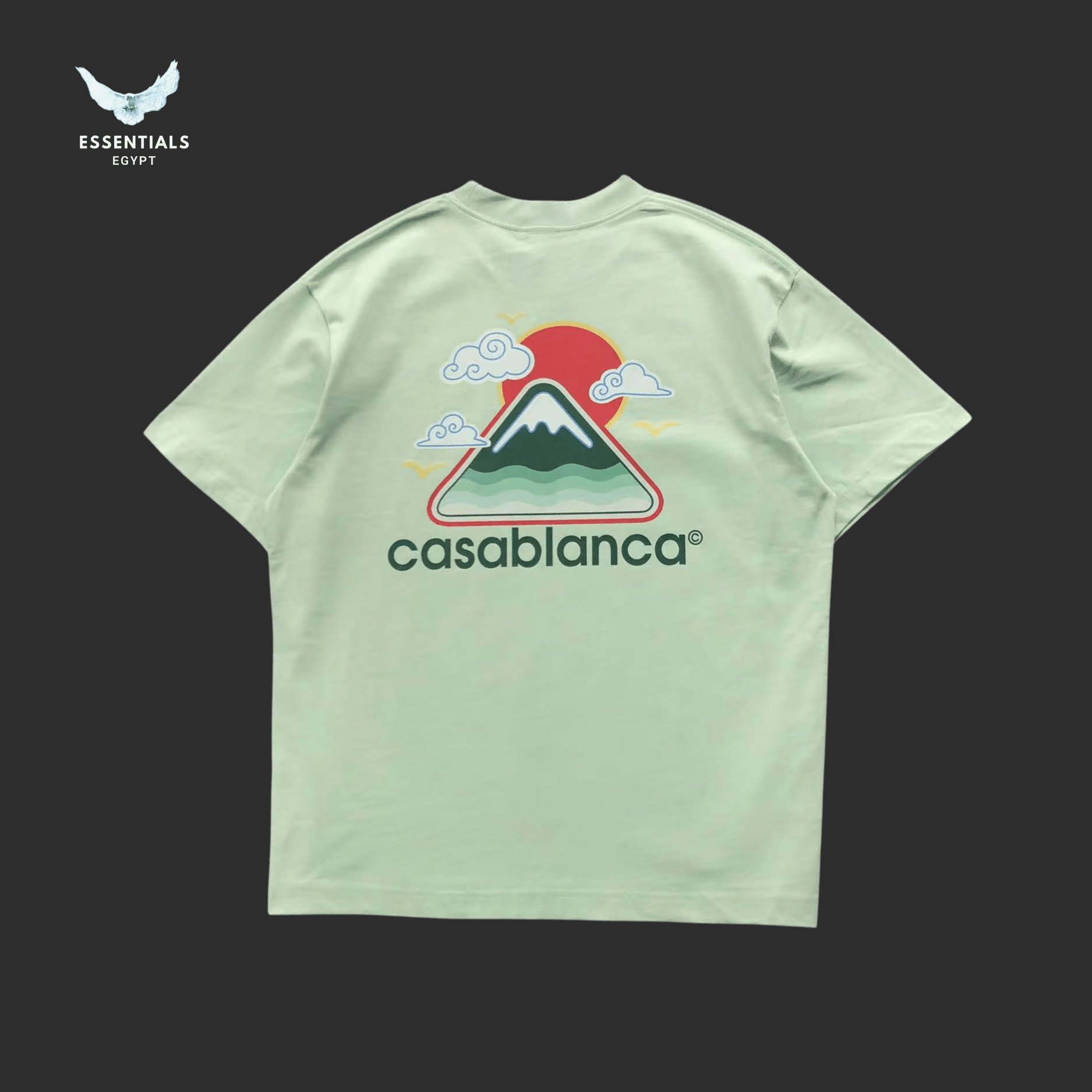 Casablanca Montagne Ondulée T-Shirt - ESSENTIALS EGYPT