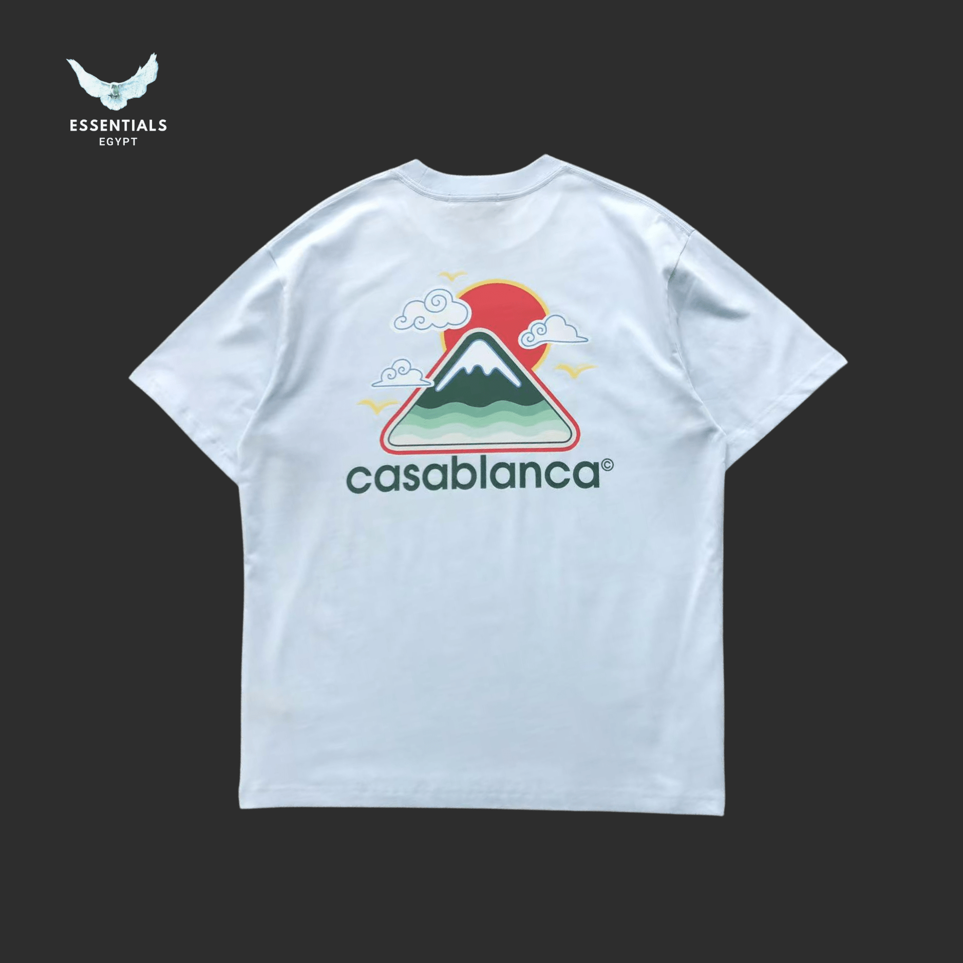 Casablanca Montagne Ondulée T-Shirt - ESSENTIALS EGYPT