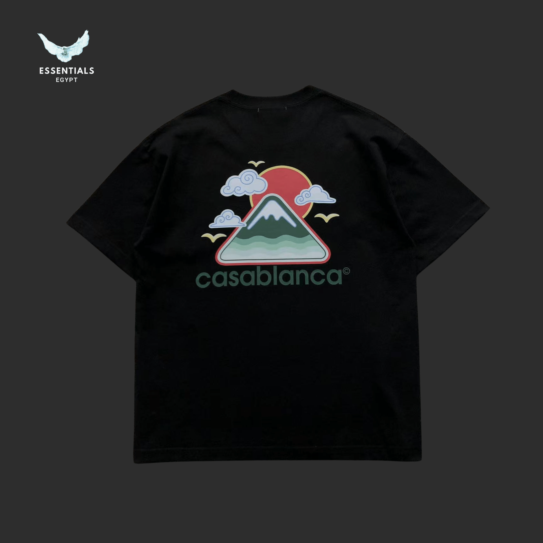 Casablanca Montagne Ondulée T-Shirt - ESSENTIALS EGYPT
