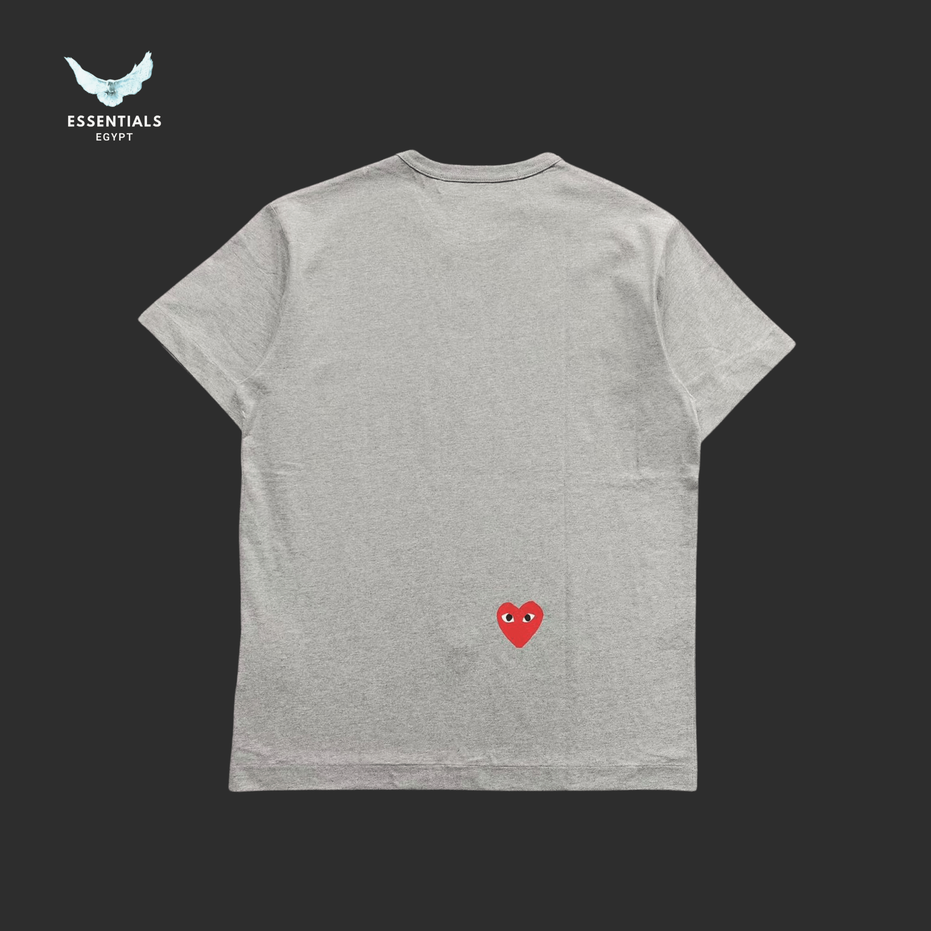 CDG x Nike T-Shirt – Heart & Swoosh - ESSENTIALS EGYPT