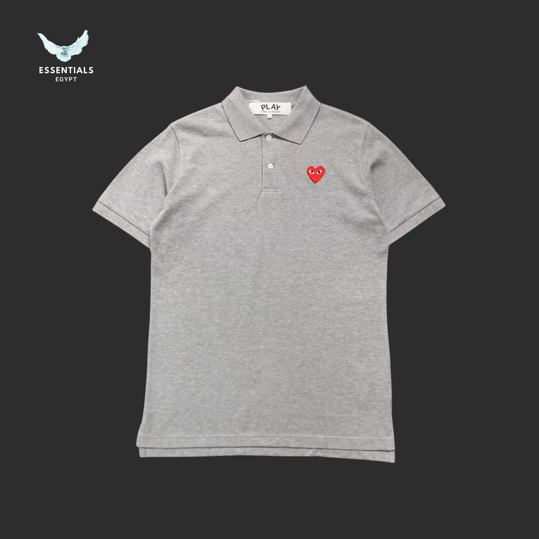 CDG Play Polo – Multi Heart Logo - ESSENTIALS EGYPT