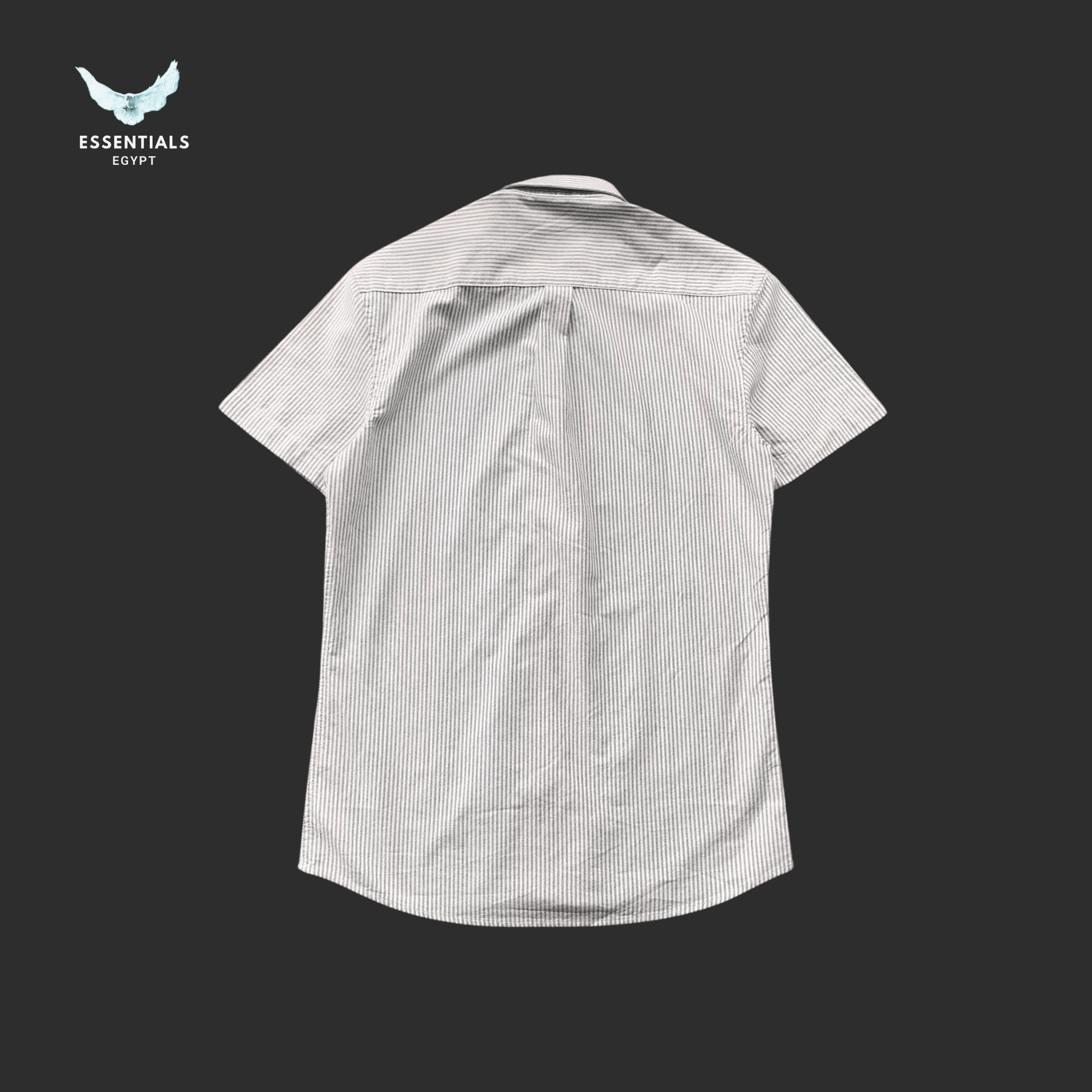 CDG Play Shirt – Grey Red Heart - ESSENTIALS EGYPT