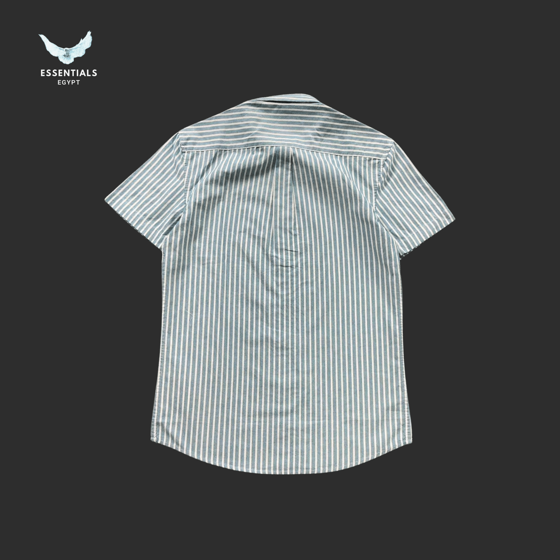 CDG Play Shirt – Striped Red Heart - ESSENTIALS EGYPT