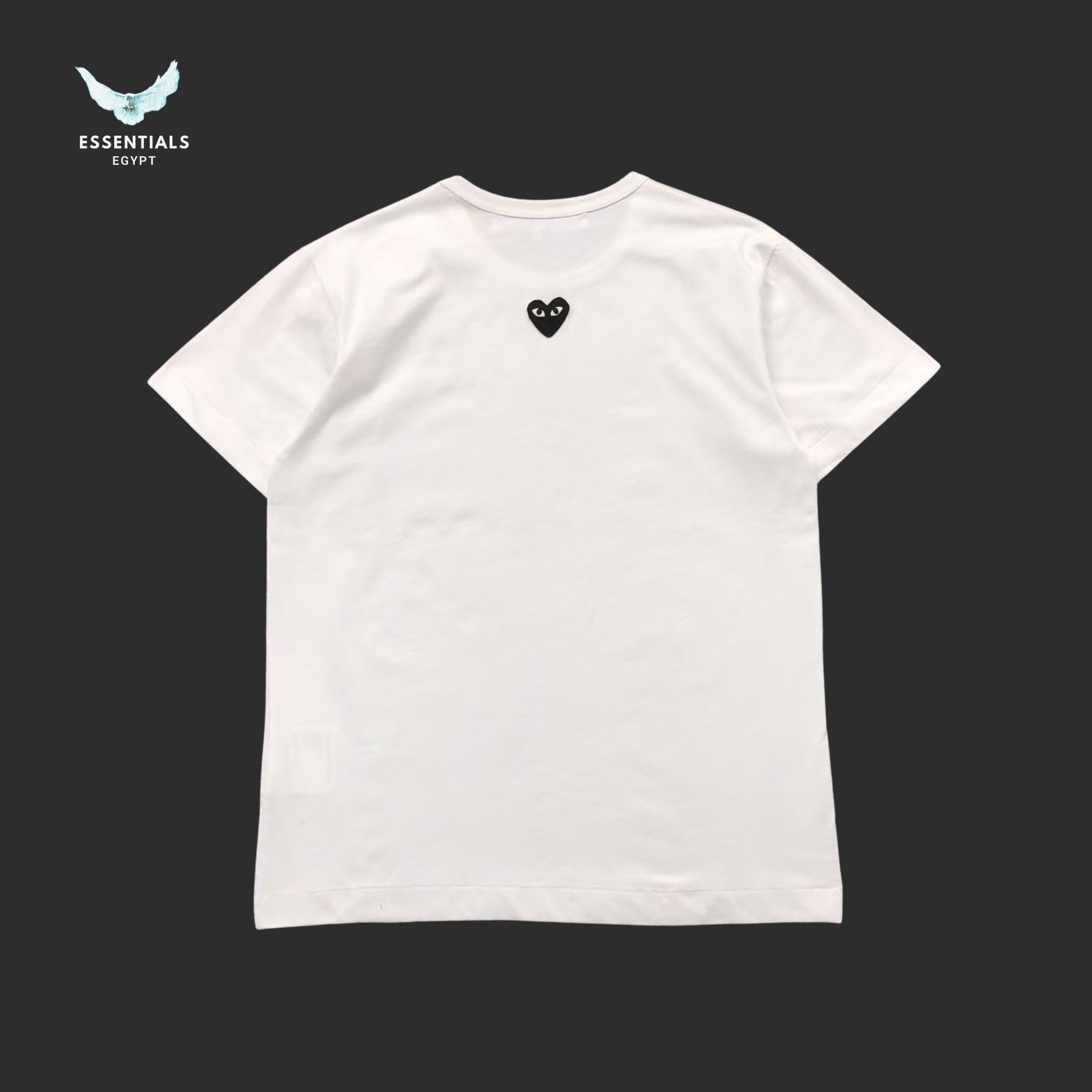 CDG Play T-Shirt – Mini Black Heart Logo - ESSENTIALS EGYPT