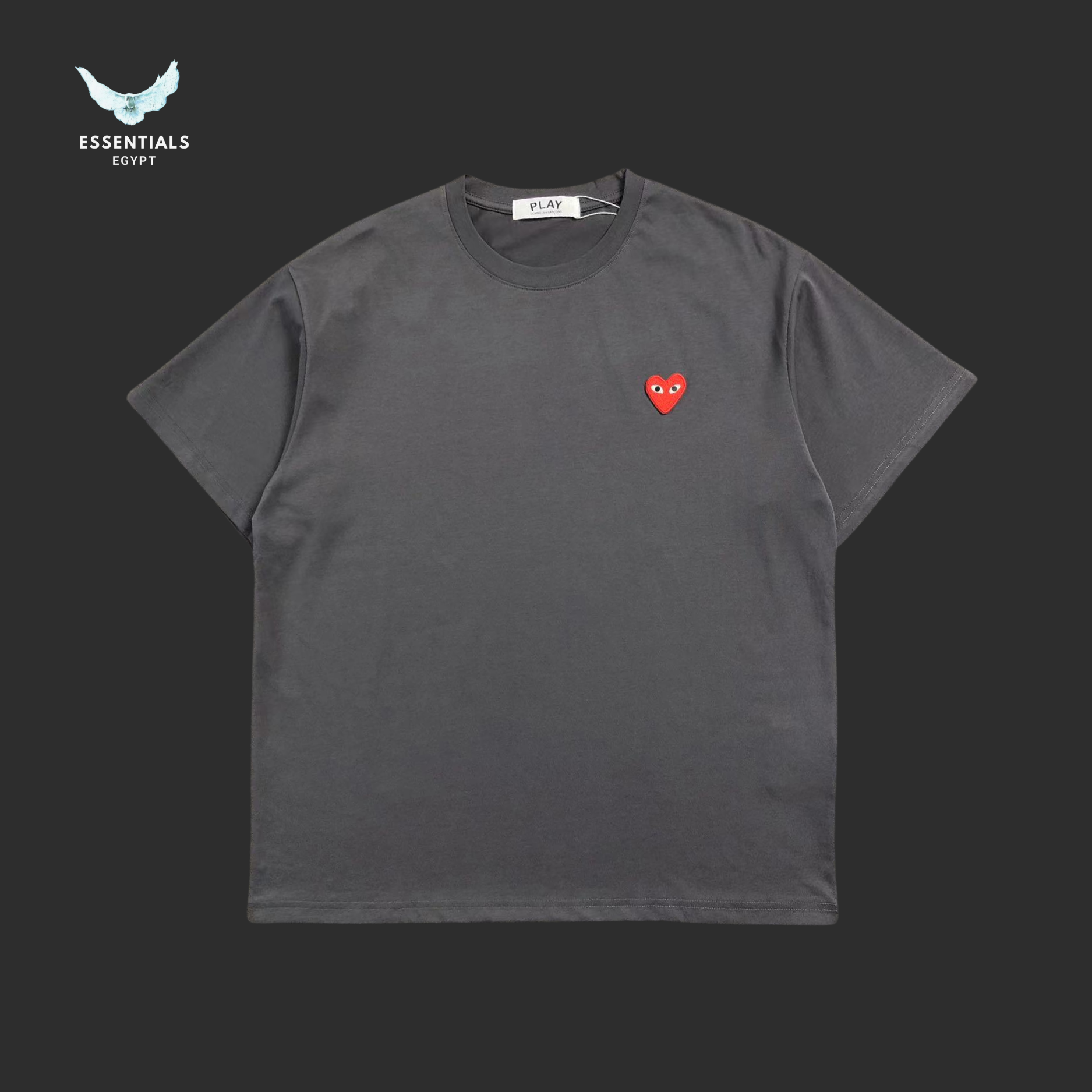 CDG Play T-Shirt – Red Heart Logo