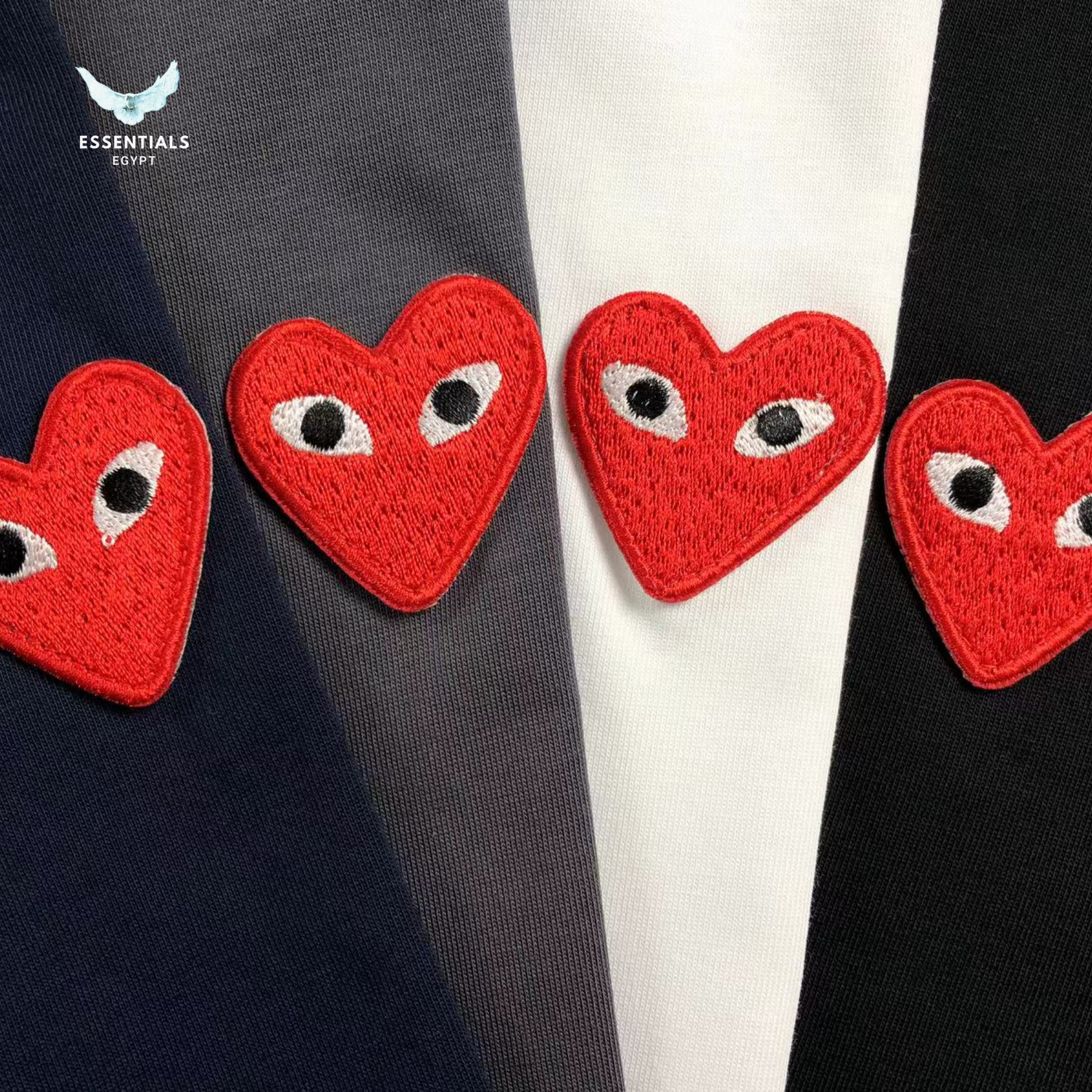 CDG Play T-Shirt – Red Heart Logo